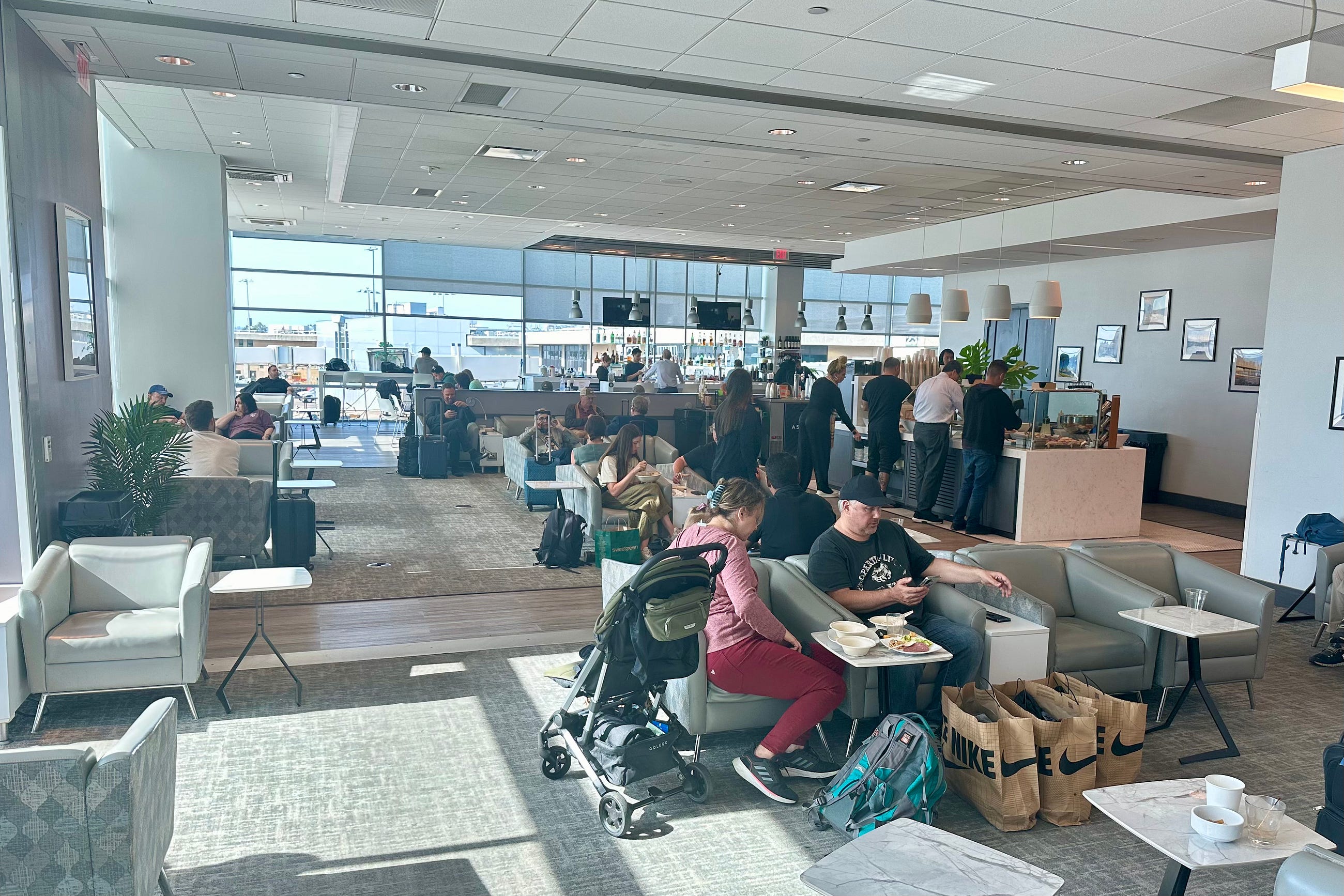 Priority Pass lounge review: Aspire Lounge SAN