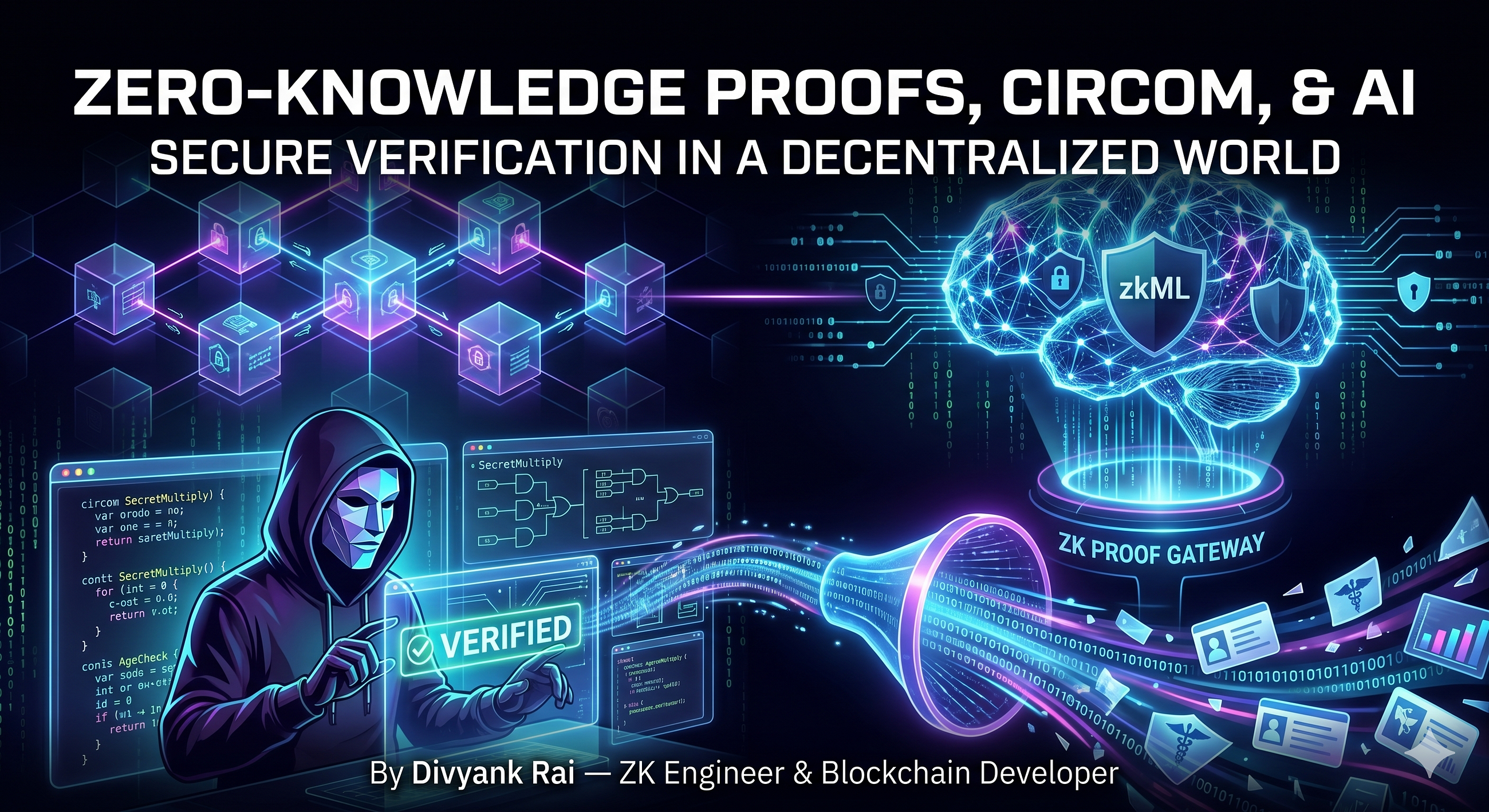 Zero-Knowledge Proofs, Circom, and Why They Matter for Blockchain and AI