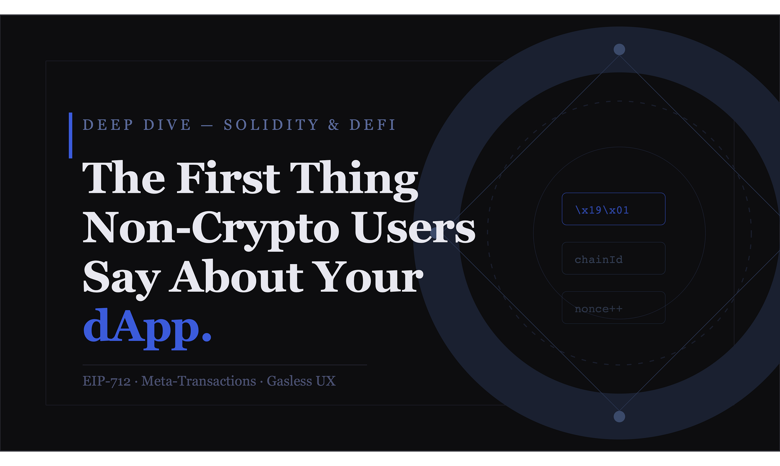 The First Thing Non-Crypto Users Say About Your dApp (And How to Fix It)