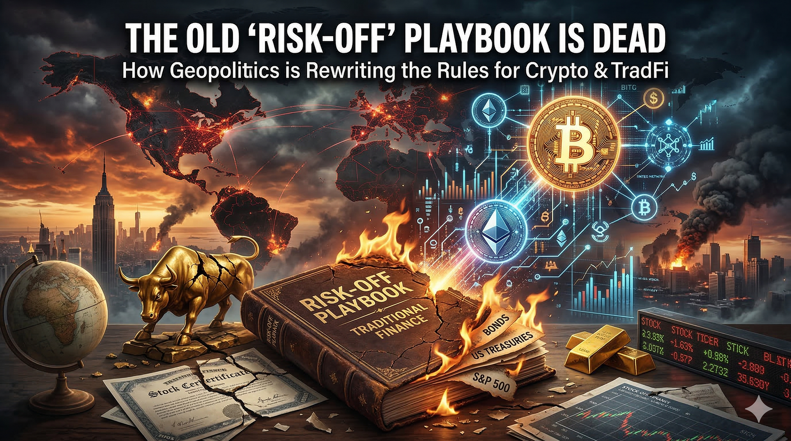 The Old “Risk-Off” Playbook is Dead: How Geopolitics is Rewriting the Rules for Crypto and TradFi