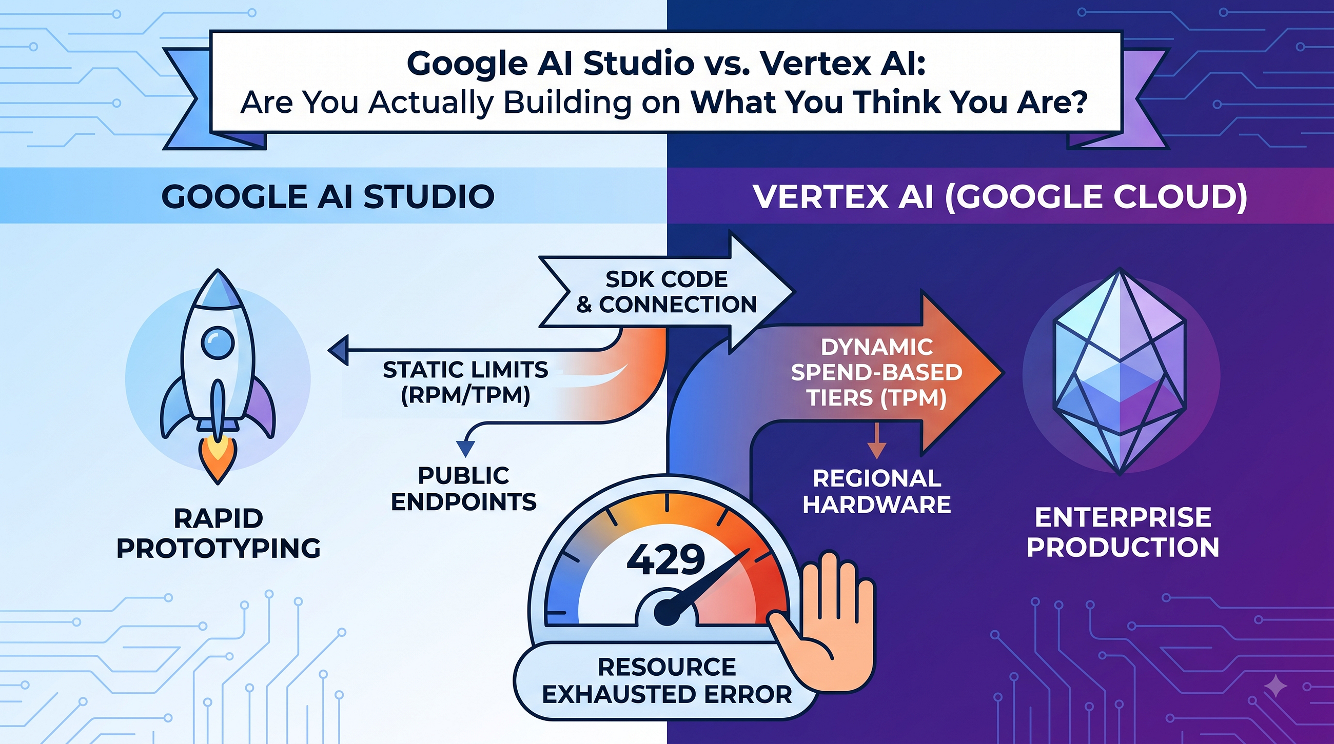 Google AI Studio vs. Vertex AI: The Architectural Mistake Most GenAI Teams Make