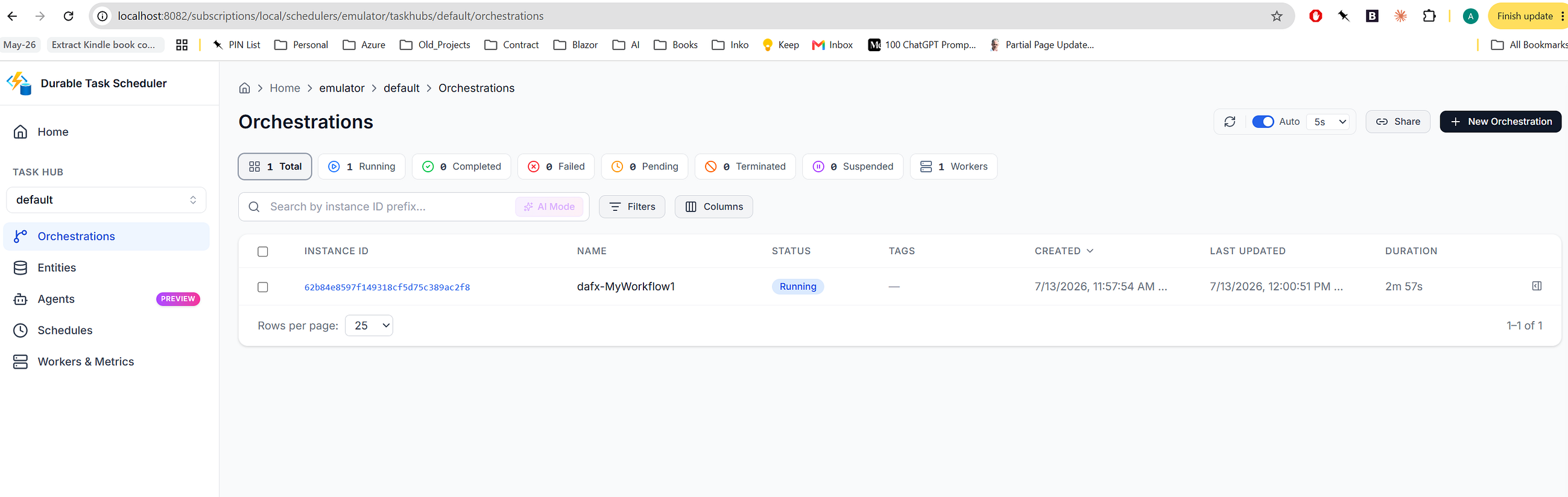Durable AI Agents with Microsoft Agent Framework + Durable Task Scheduler