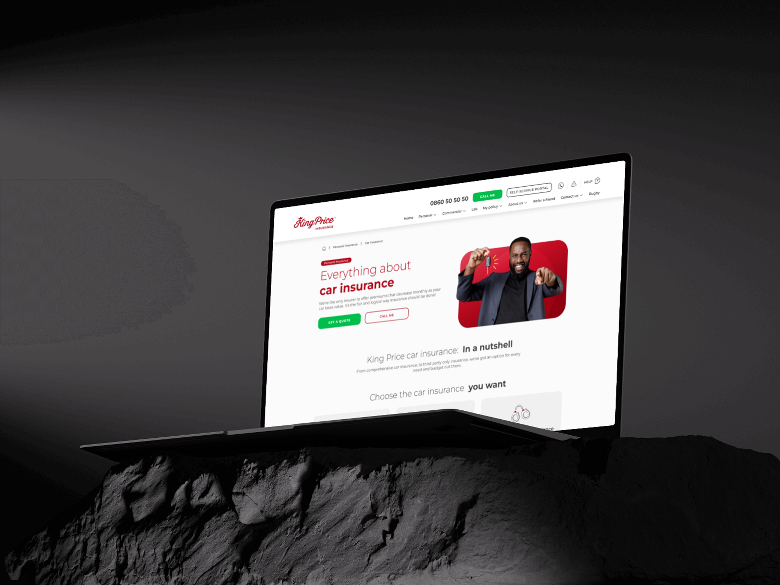 King Price Insurance — Website Redesign