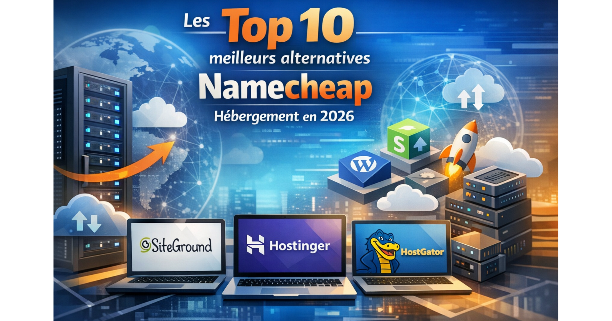 Les Top 10 Essentiels alternatives Namecheap hébergement