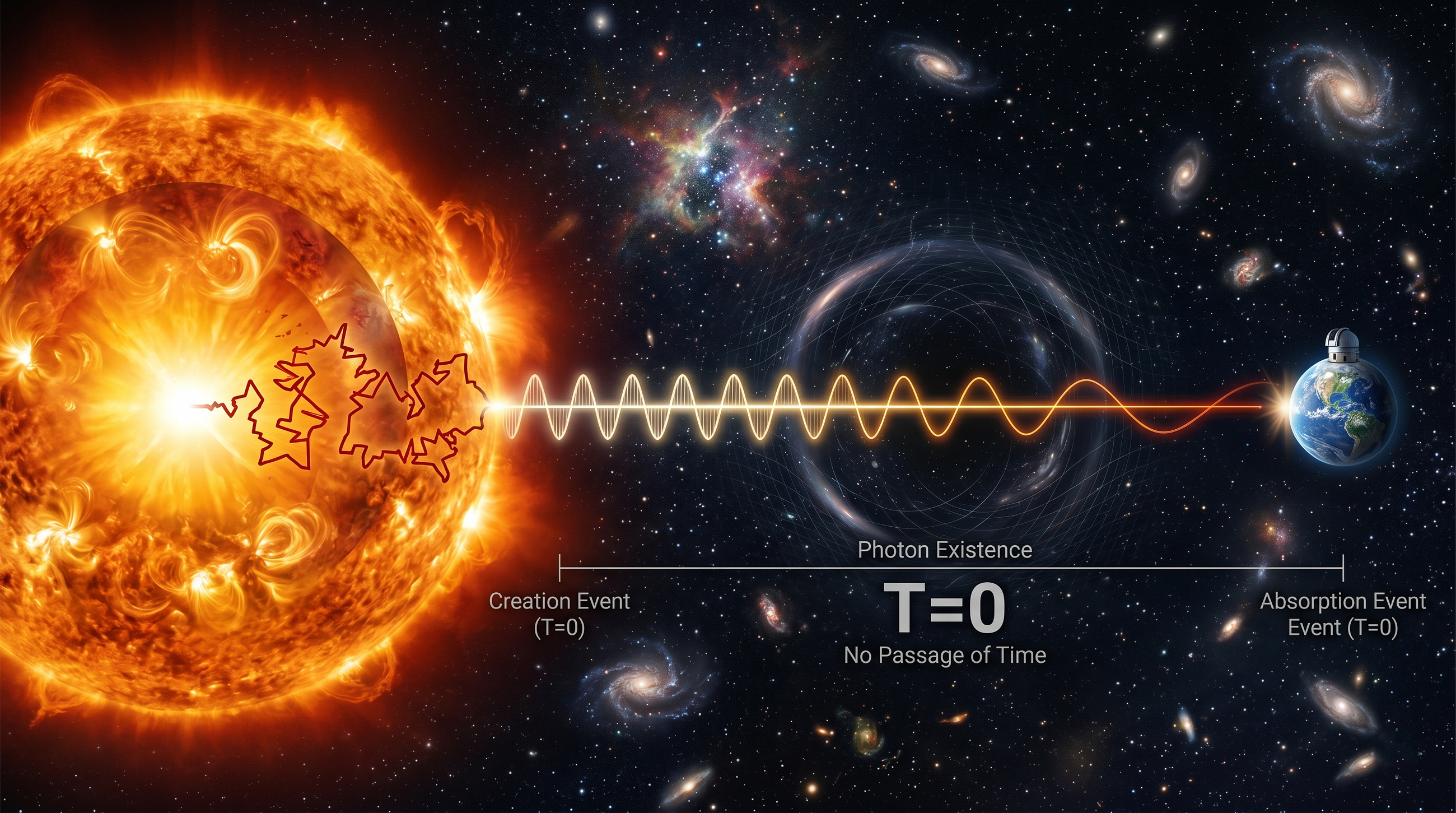 How Long Does a Photon Actually Exist?