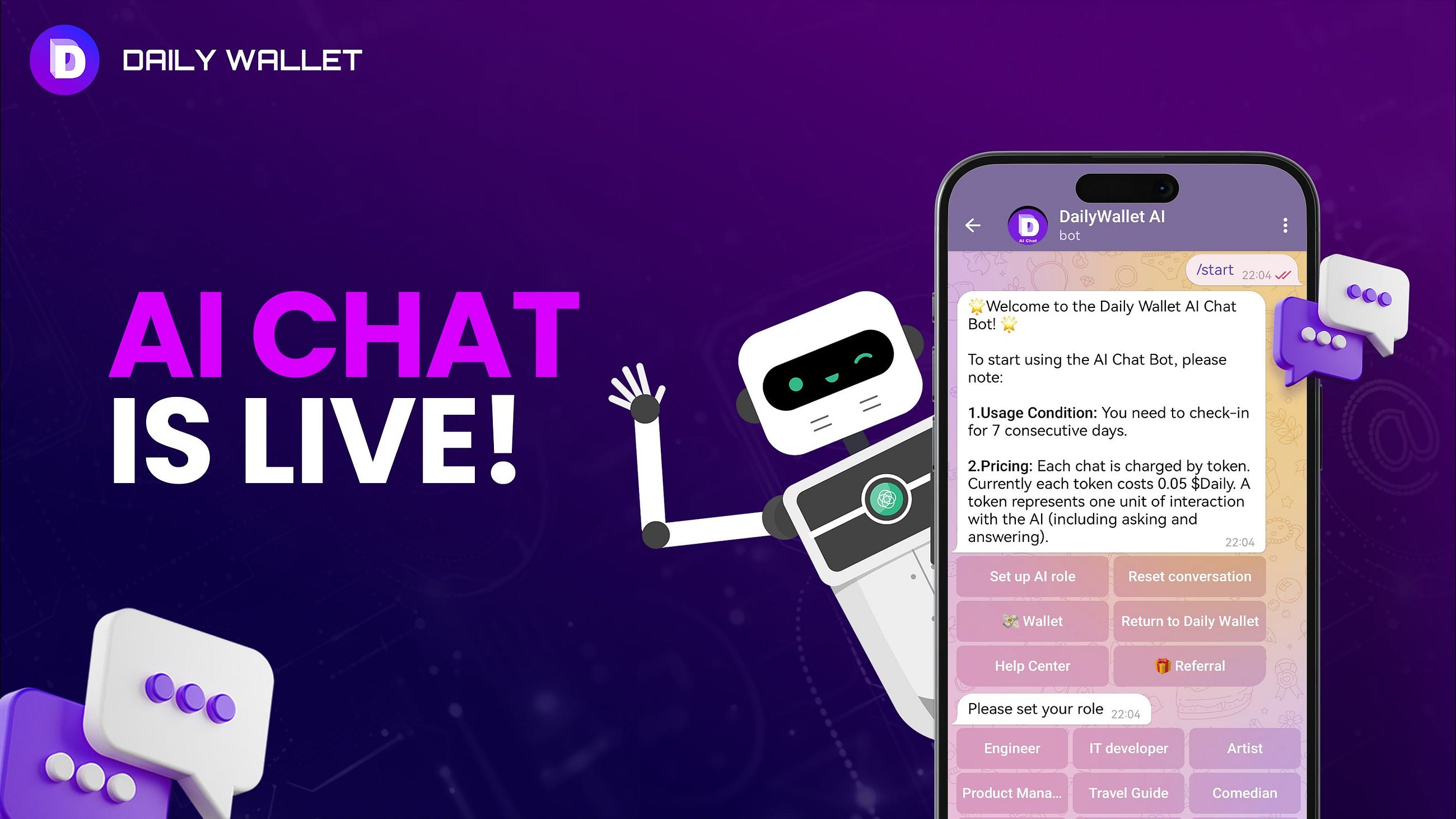 Introducing the AI Chat Feature on DailyWallet!