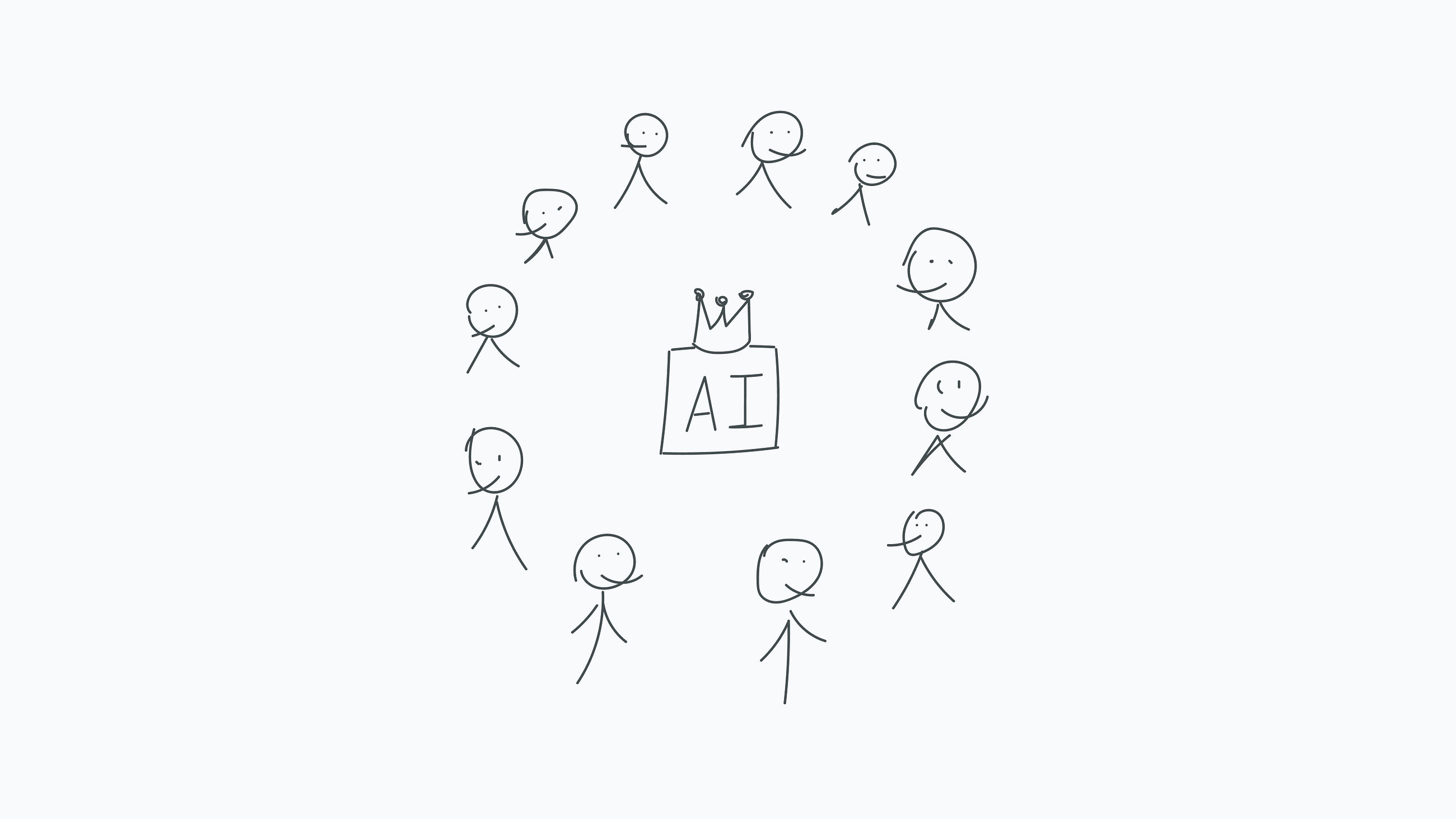 YOU are the creator, not AI