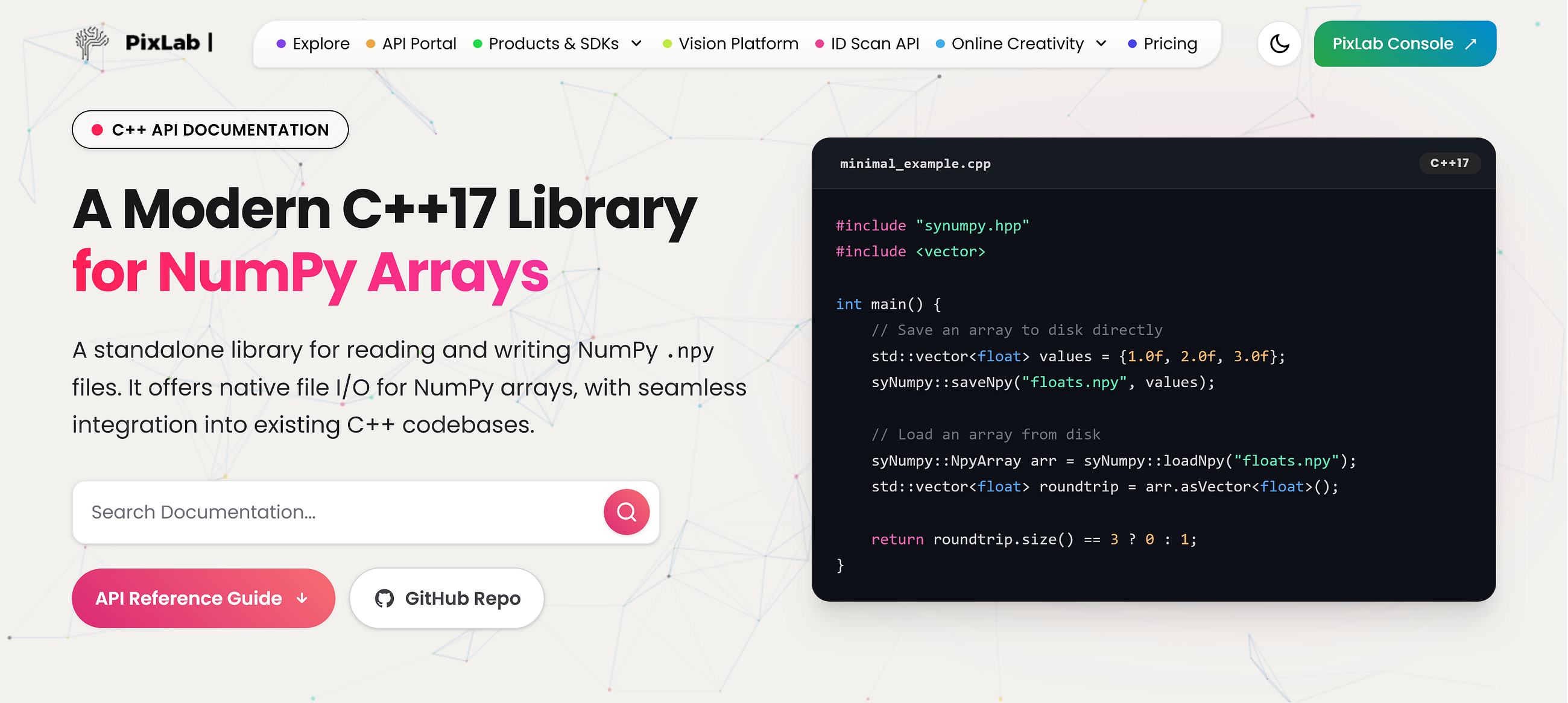 Bridging Python and C++ a Little More Cleanly with NumPy .npy Files