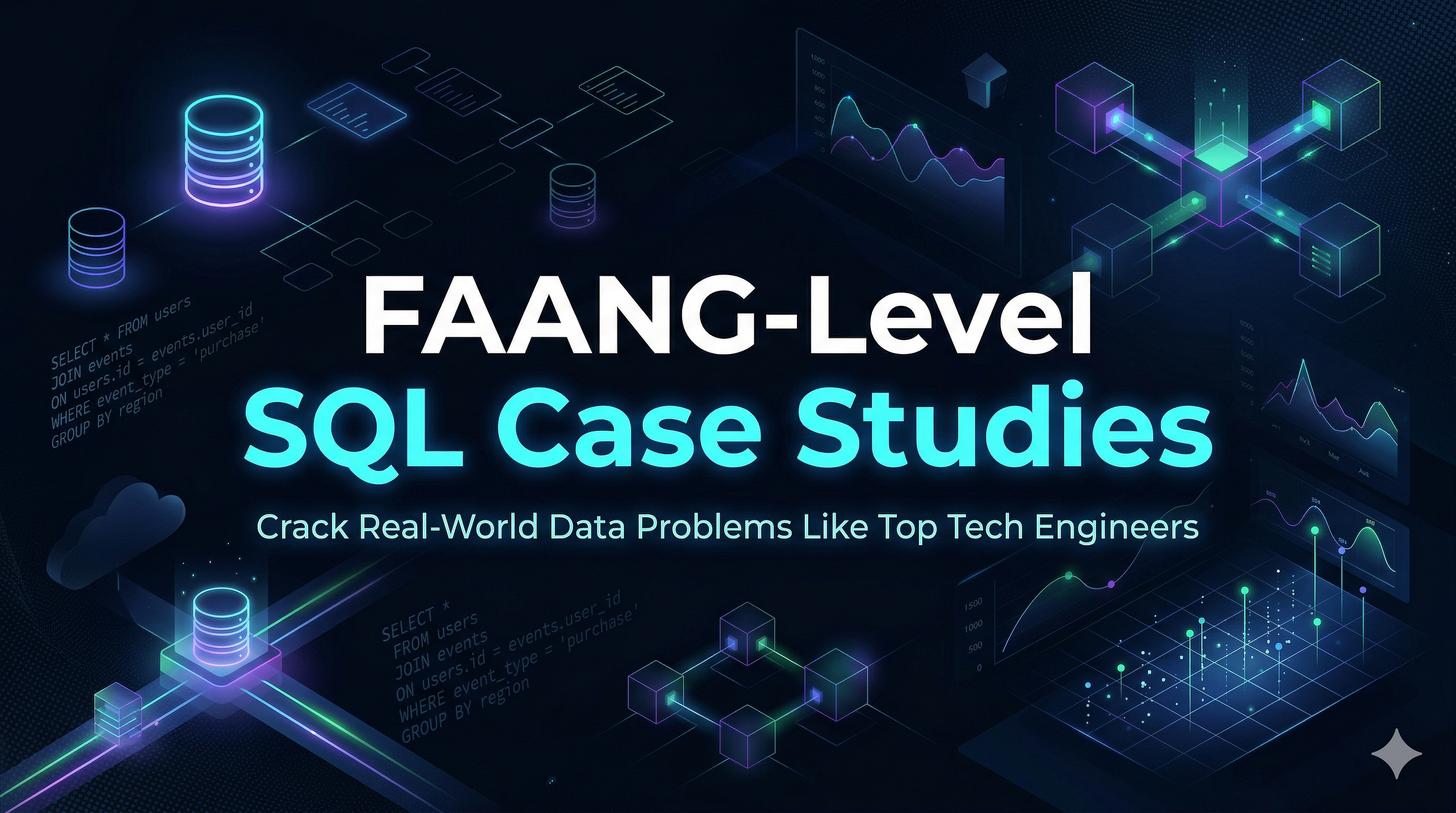 3 FAANG-Level SQL Case Studies (With Deep Explanations)