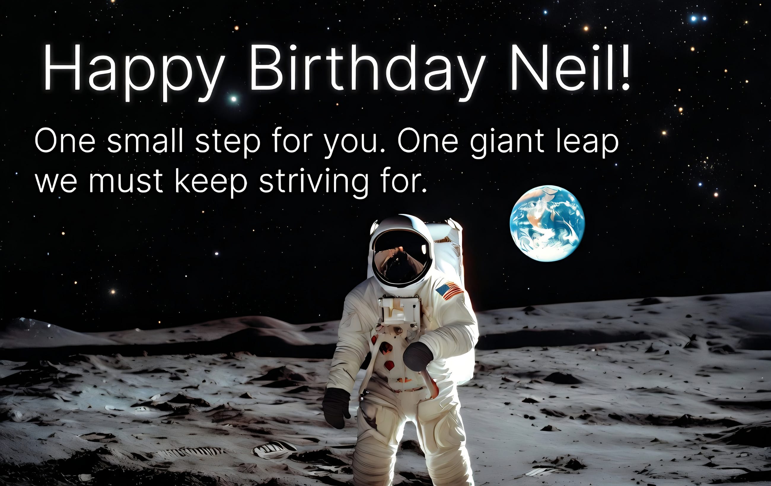 Born on this day in 1930: Neil Armstrong.