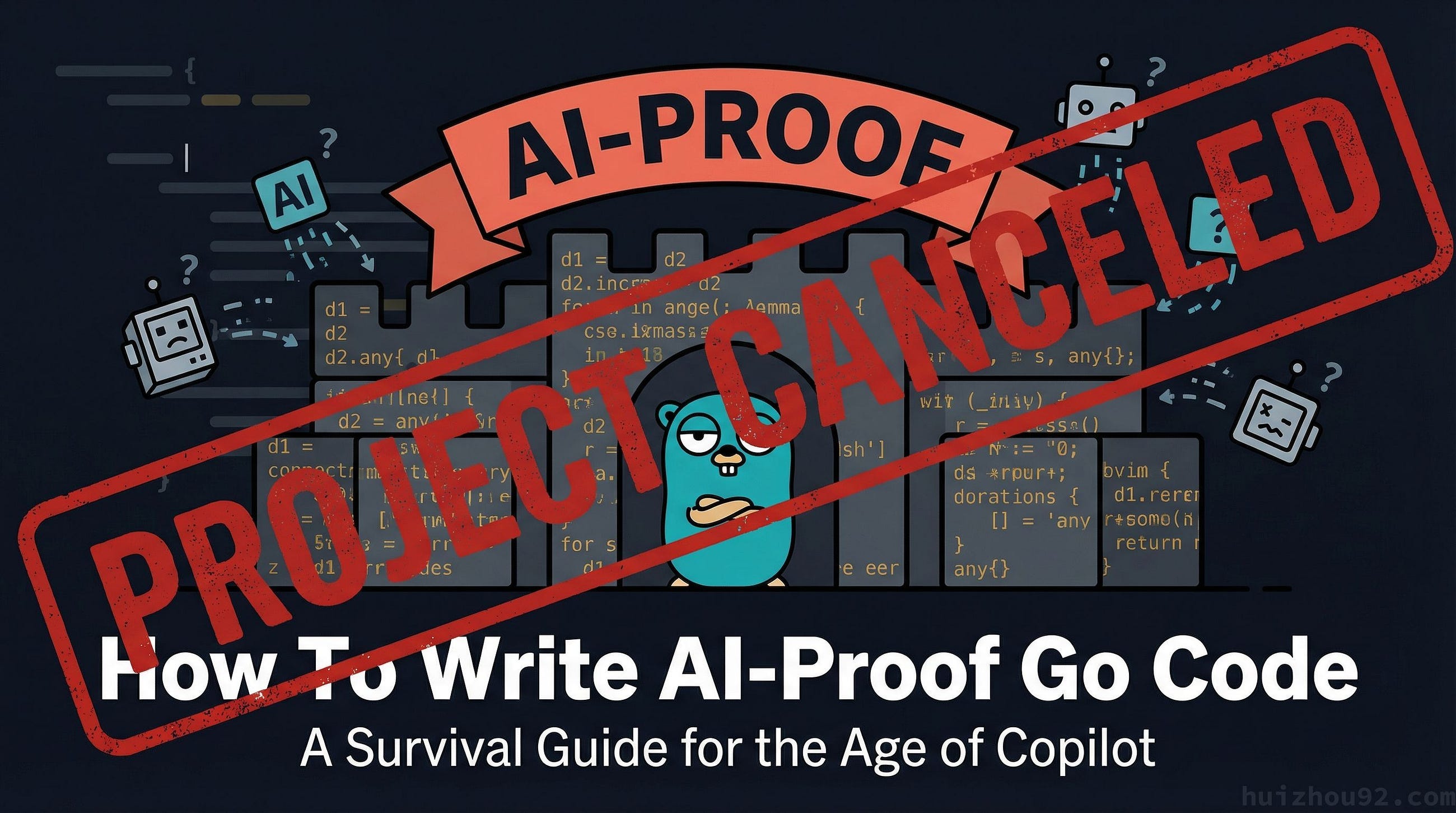 How To Write AI-Proof Go Code: A Survival Guide for the Age of Copilot