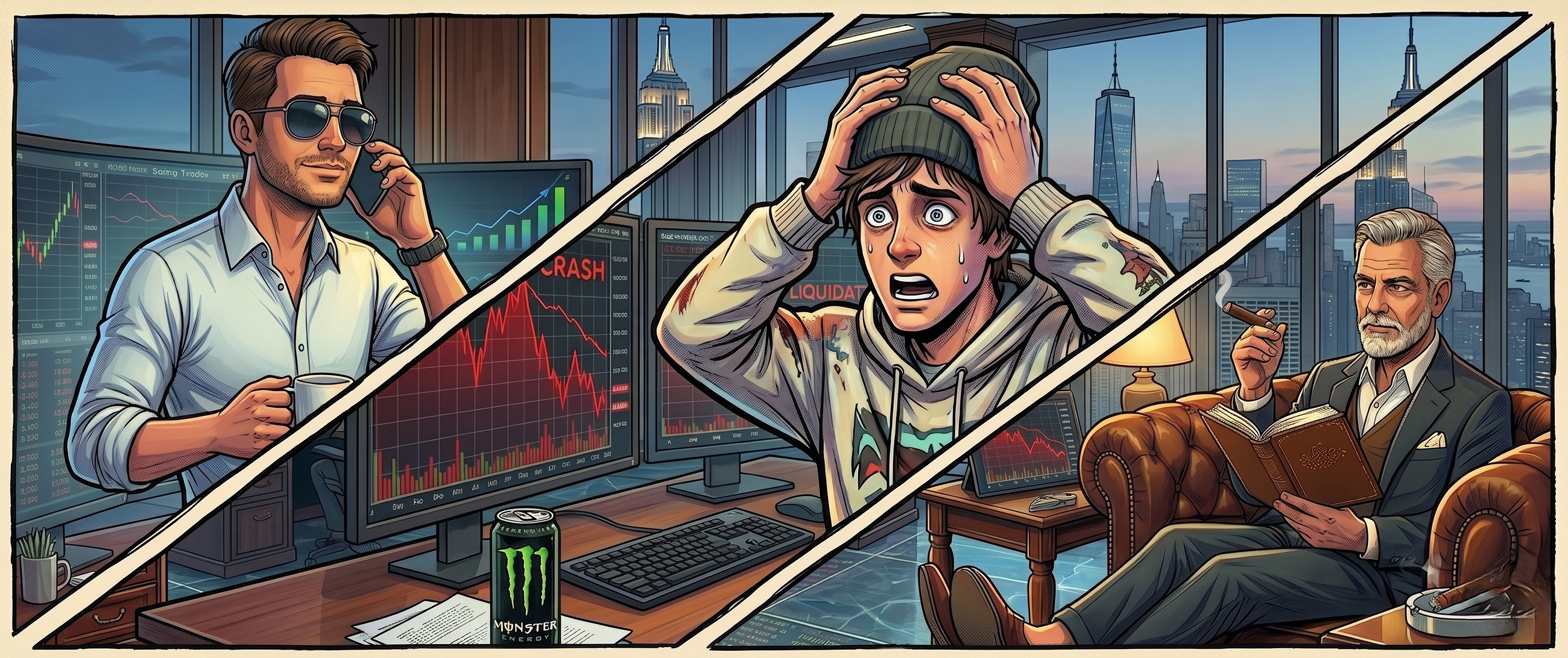 Scalper, Swing Trader, Investor — Three Games, One Question: Which One Are You?