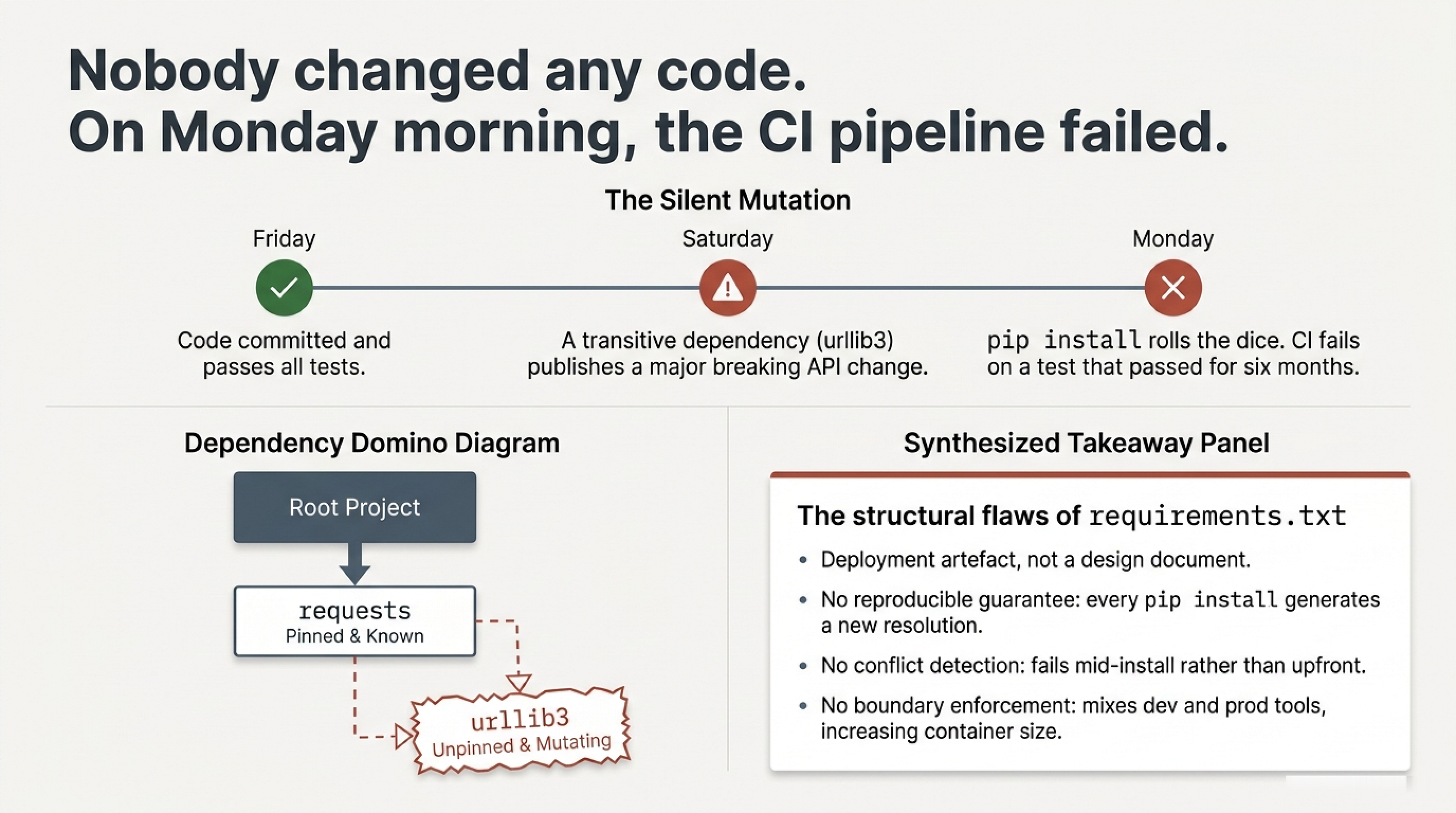 Stop Using requirements.txt for Your Projects
