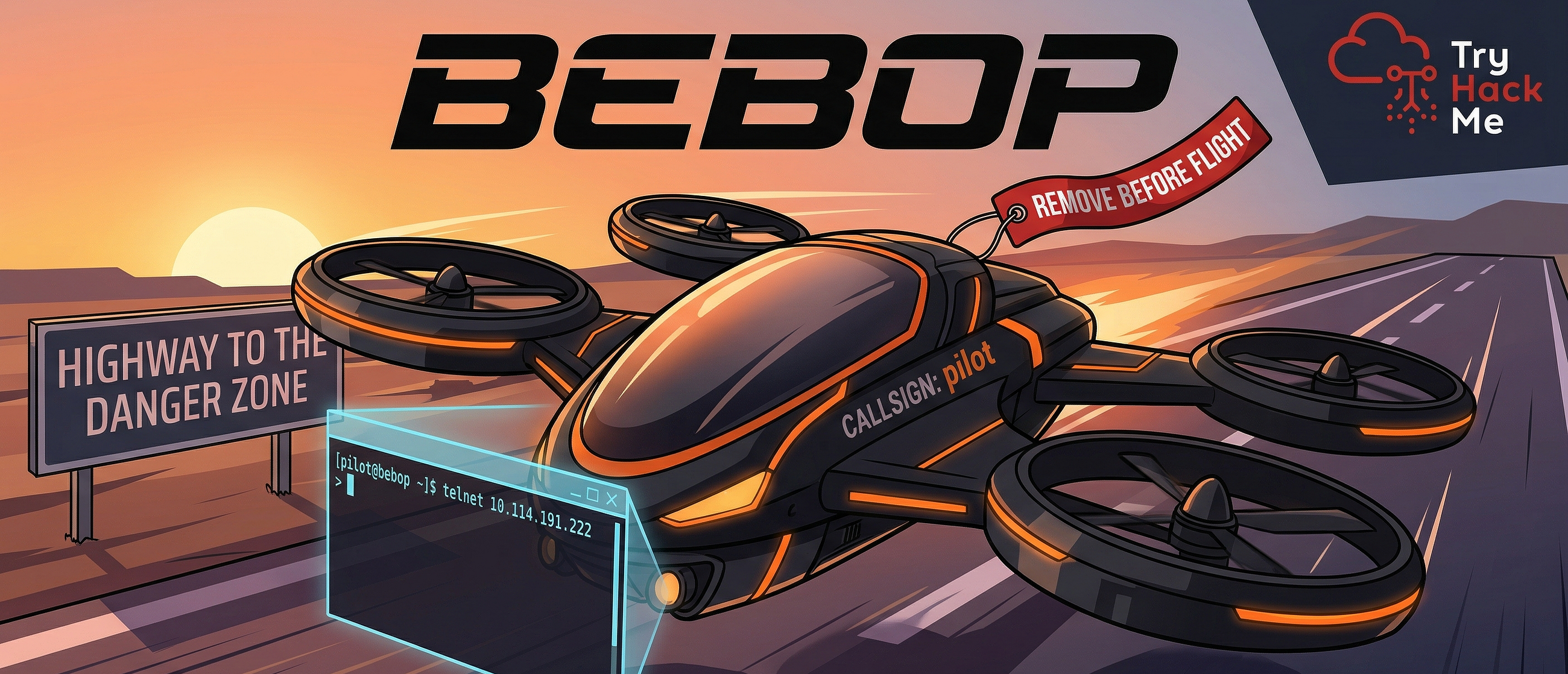 Taking Flight: TryHackMe Bebop Writeup