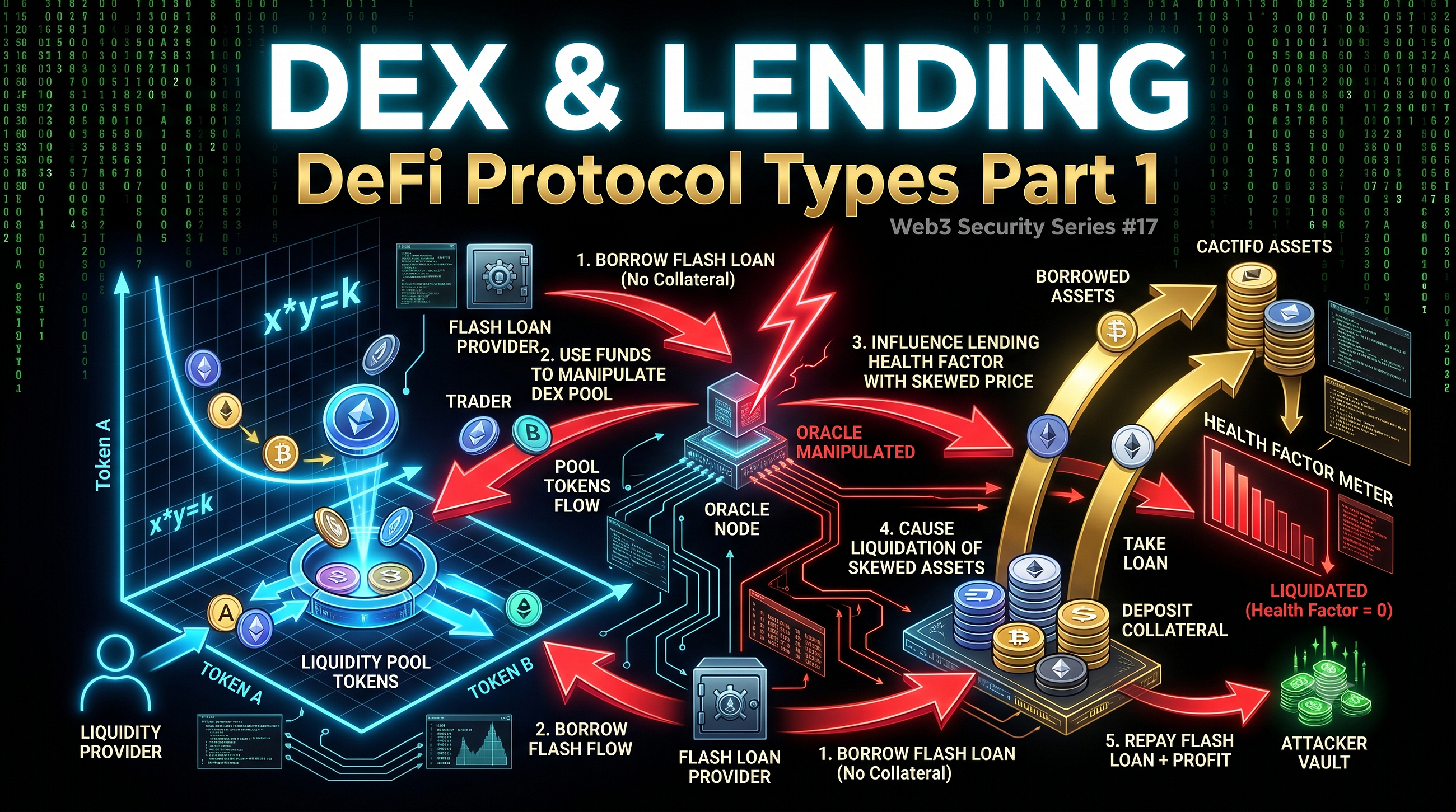 DeFi Protocol Types Part 1: DEX & Lending
