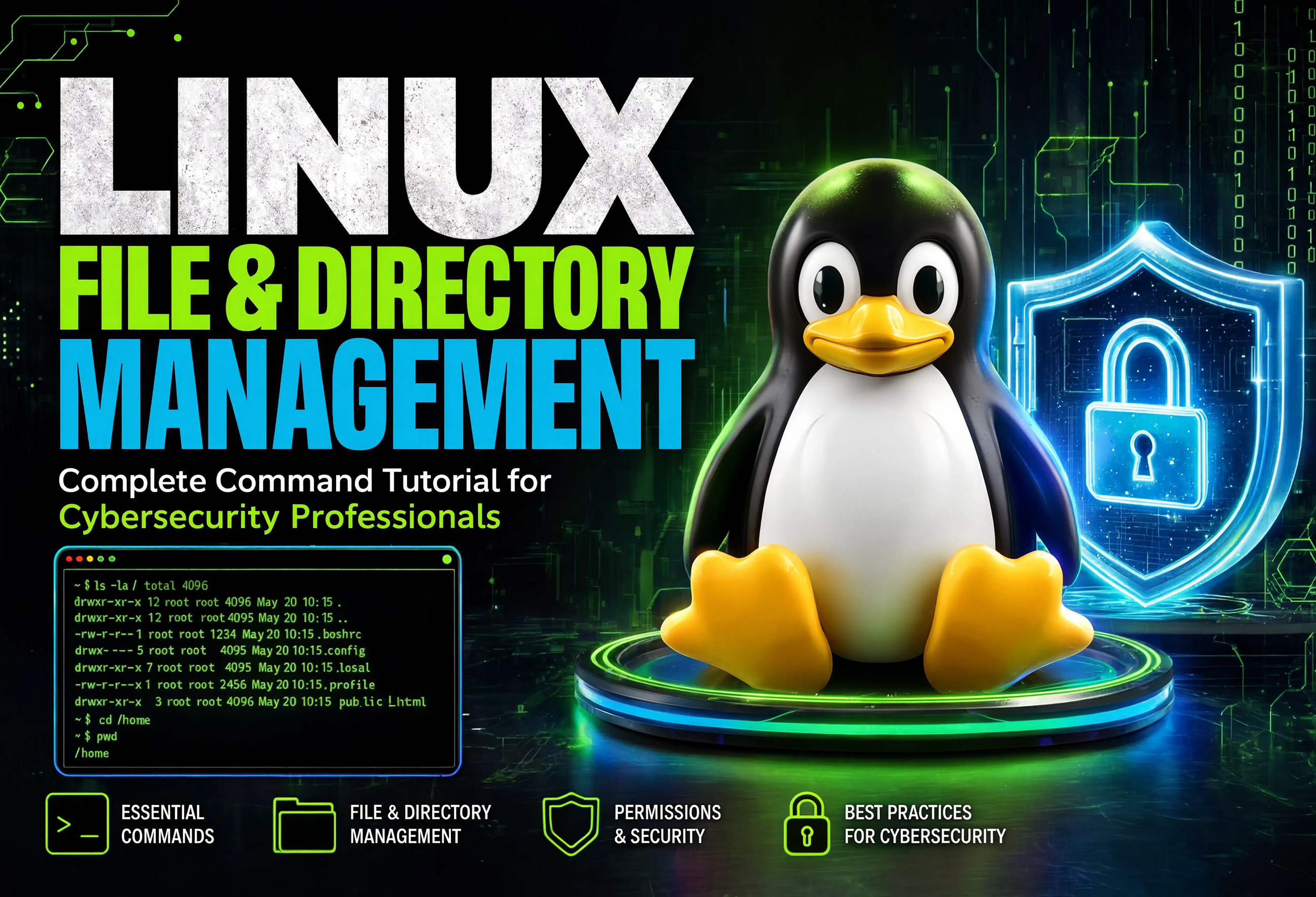 Why Linux File Management Is a Must-Have Skill for Every Cybersecurity Professional