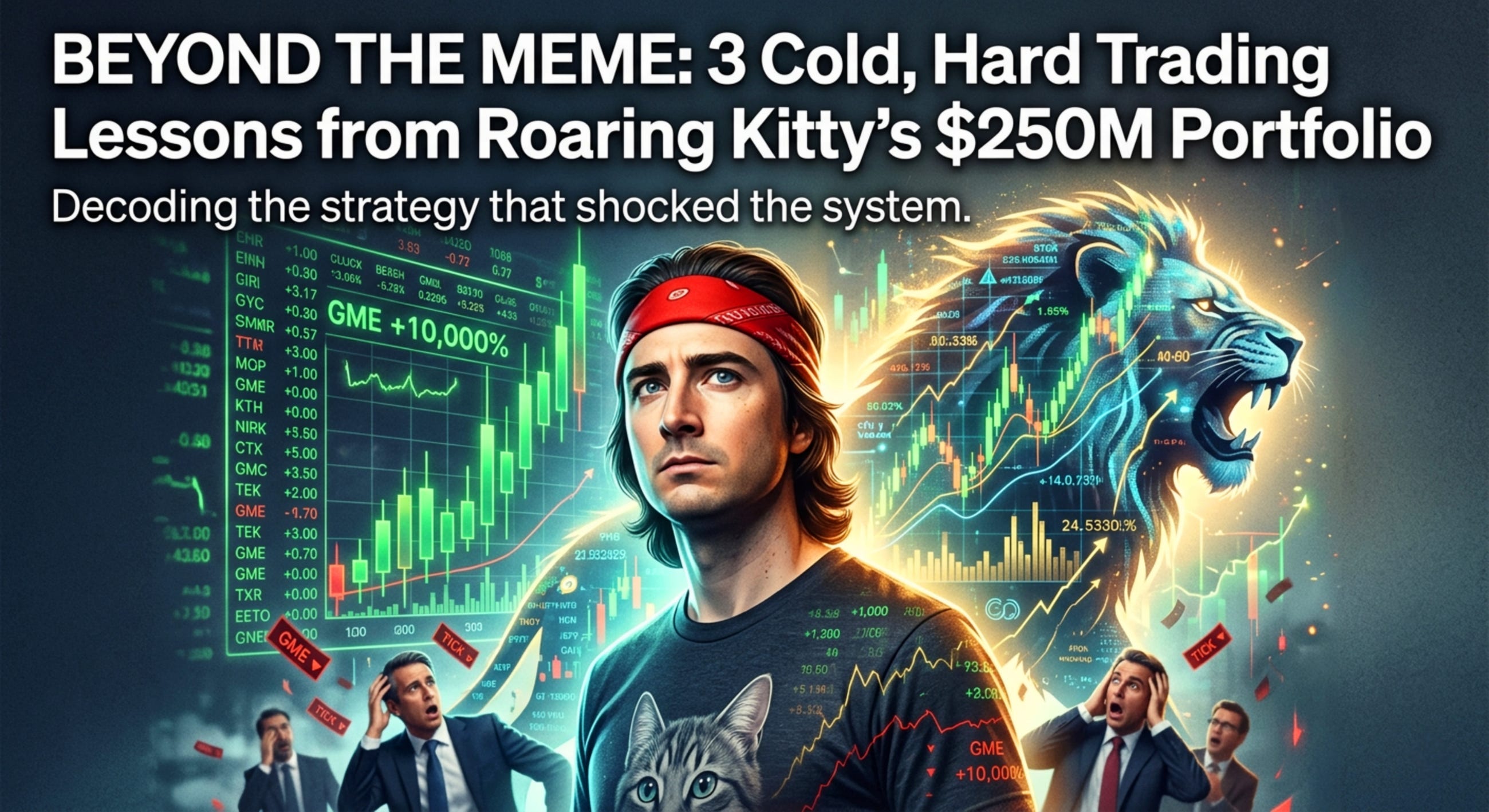 Beyond the Meme: 3 Cold, Hard Trading Lessons from Roaring Kitty’s $250M Portfolio