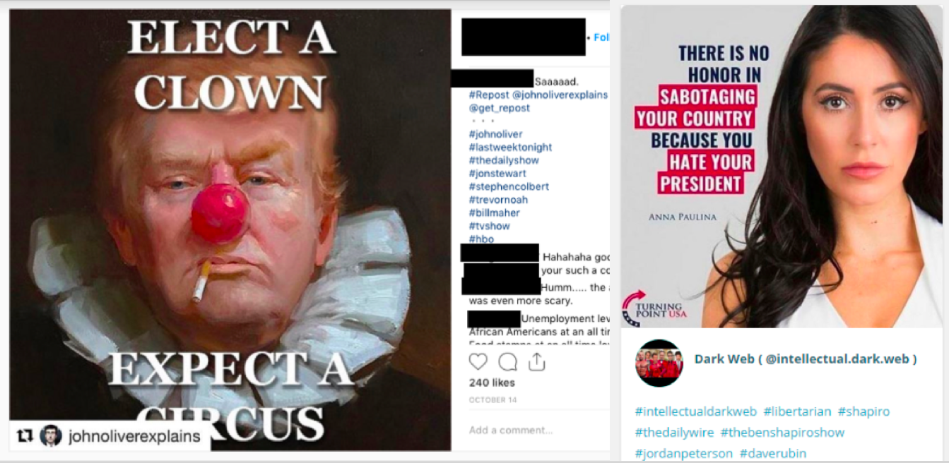 left source instagram johnoliverexplains from repost right source instagram intellectual dark web via google cache of deskgram net october 15 - even on instagram rejection is scary iol