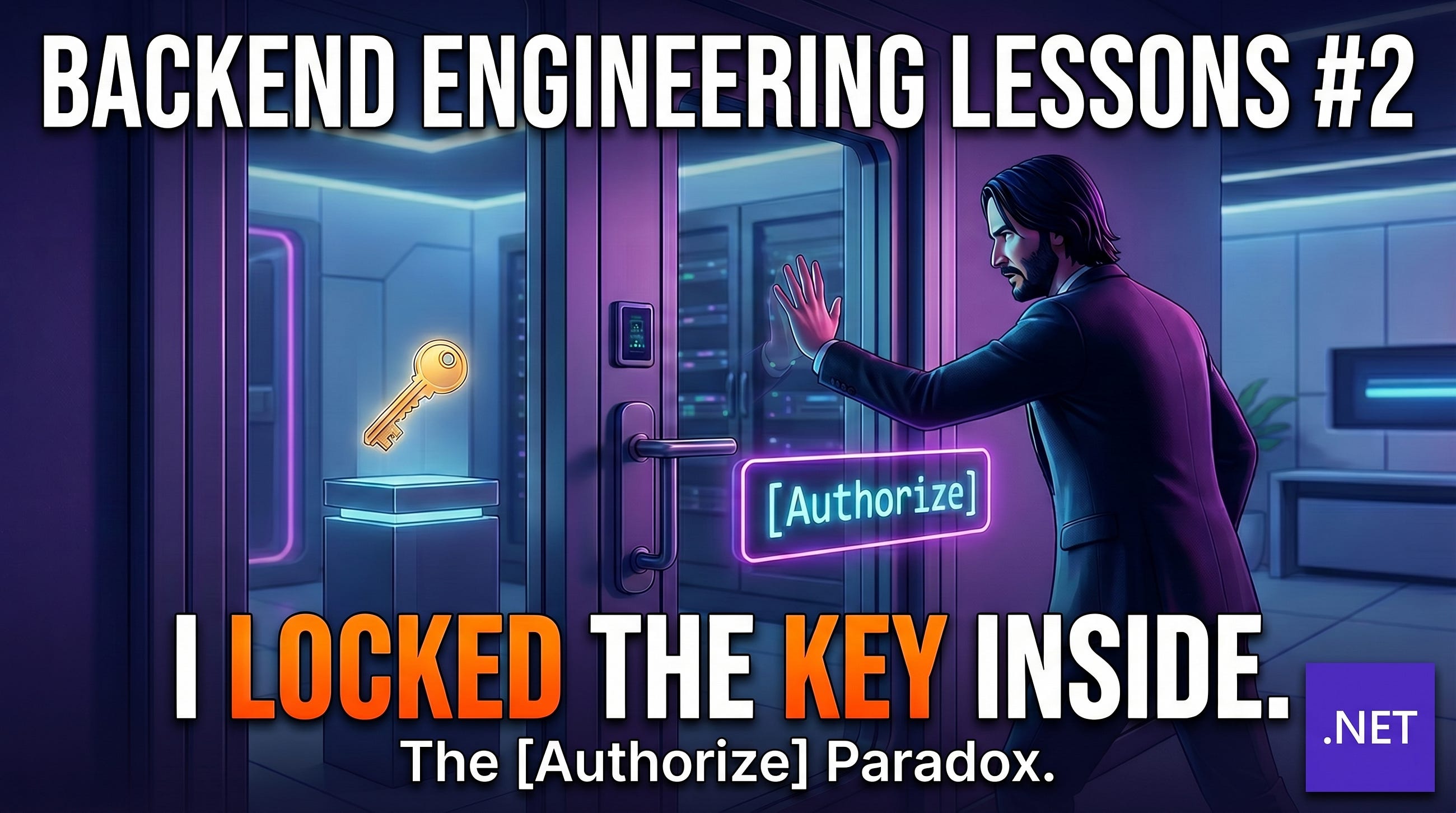 Backend Engineering Lessons #2: The Real Story of [Authorize] in .NET (My Learning Story)