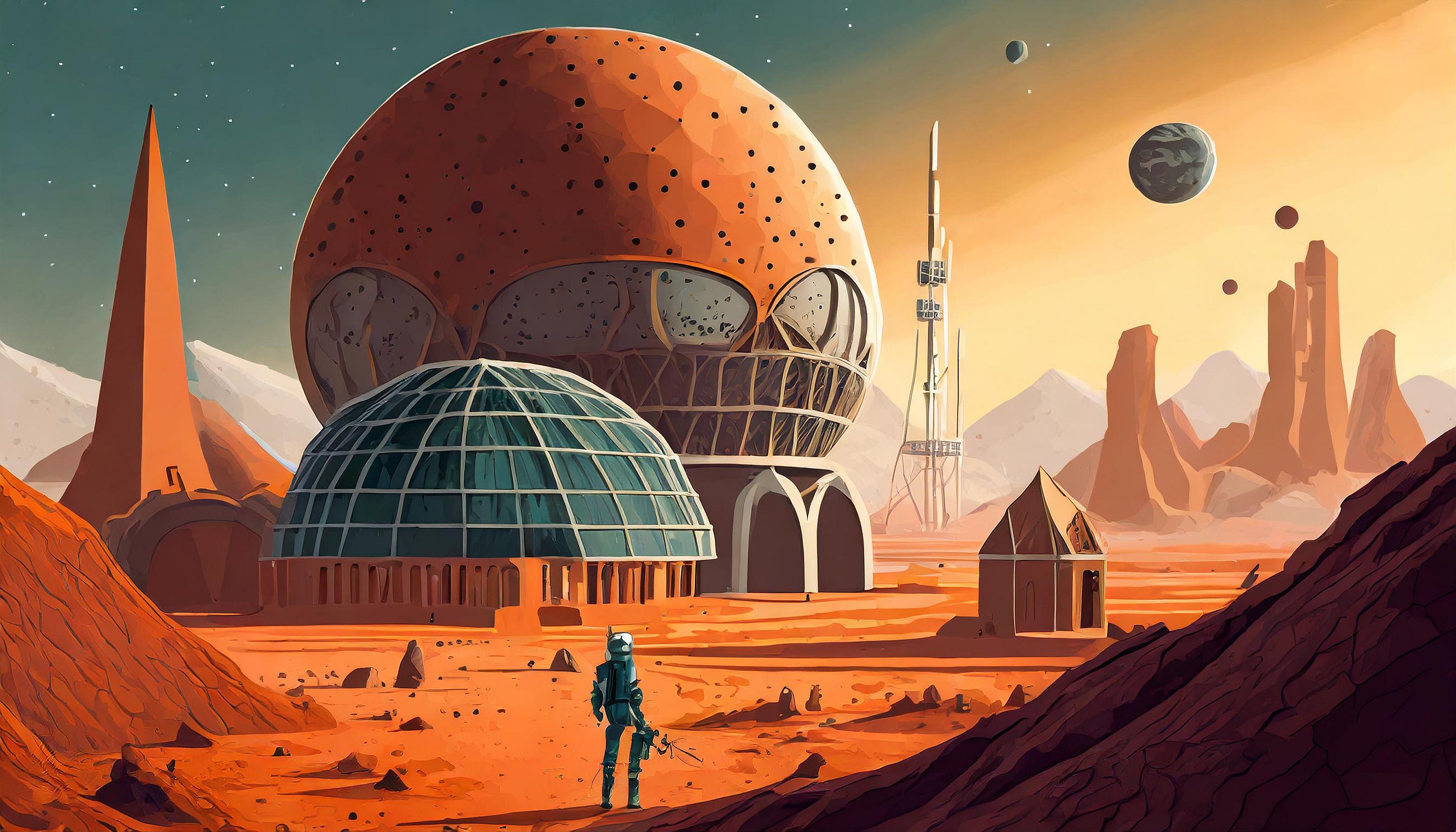 Building on Mars: Pioneering Construction and Habitability