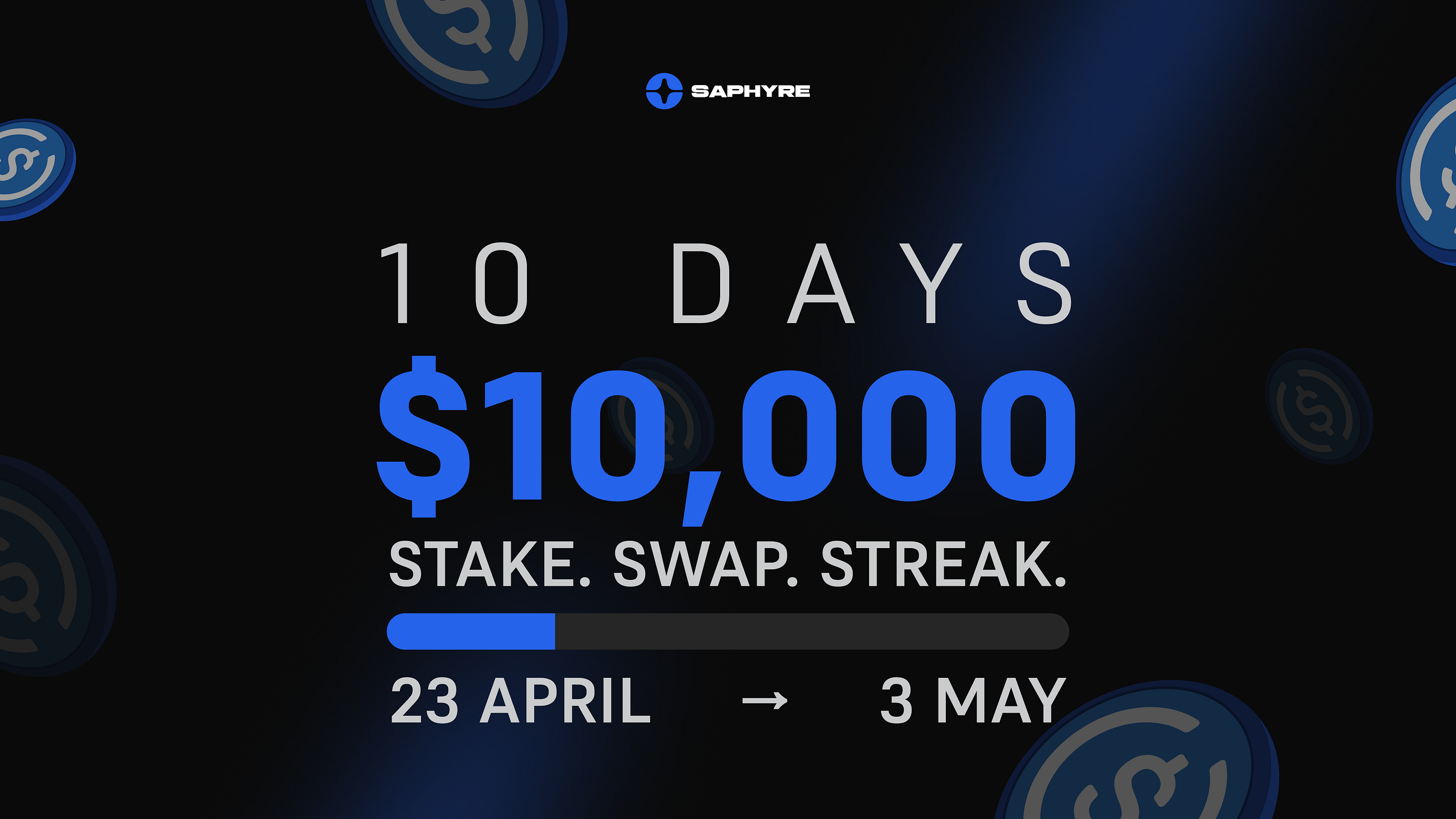 Saphyre Sprint 1.0 is Live | $10,000 in 10 Days