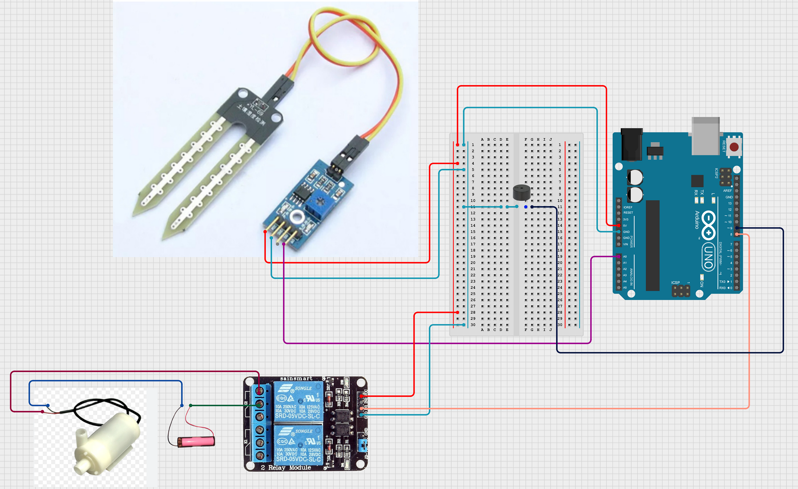 I Built an Automatic Plant Watering System Using Arduino  (And It Actually Works!)