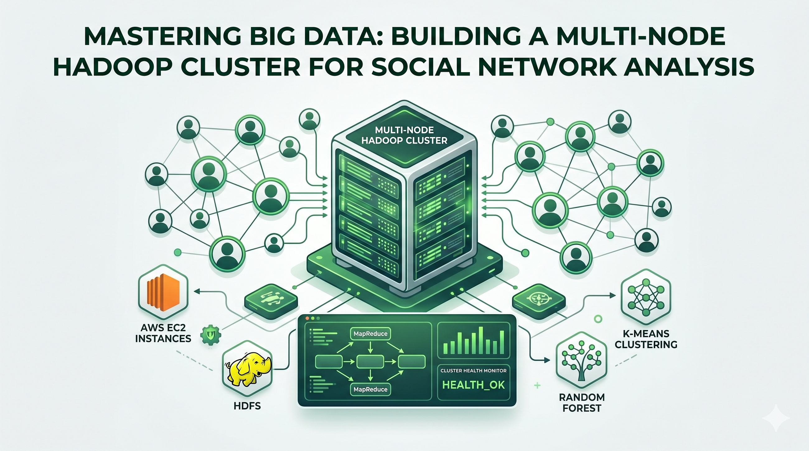 Mastering Big Data: Building a Multi-Node Hadoop Cluster for Social Network Analysis