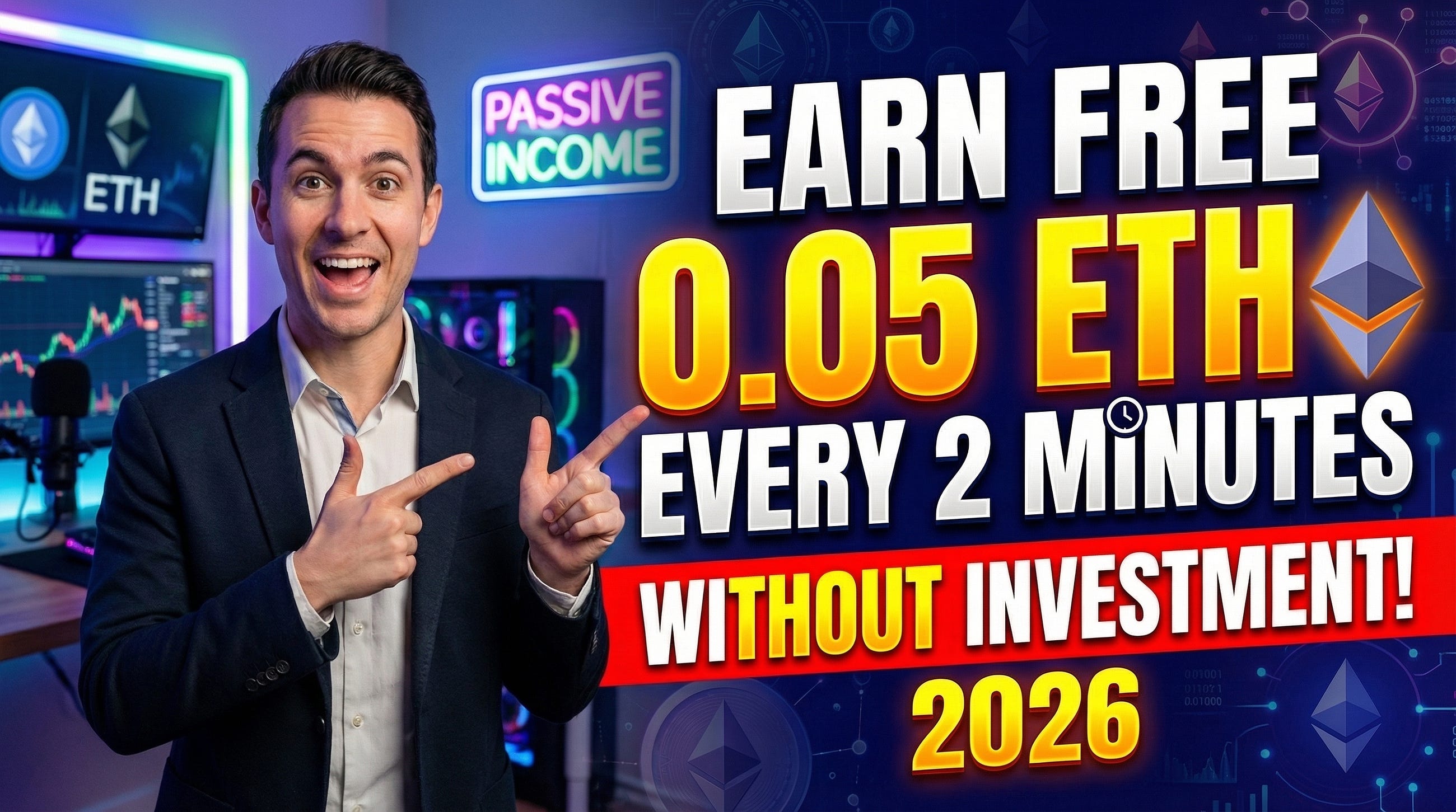 How to Make Money Online Without Invest l Auto Ethereum Passive Income !