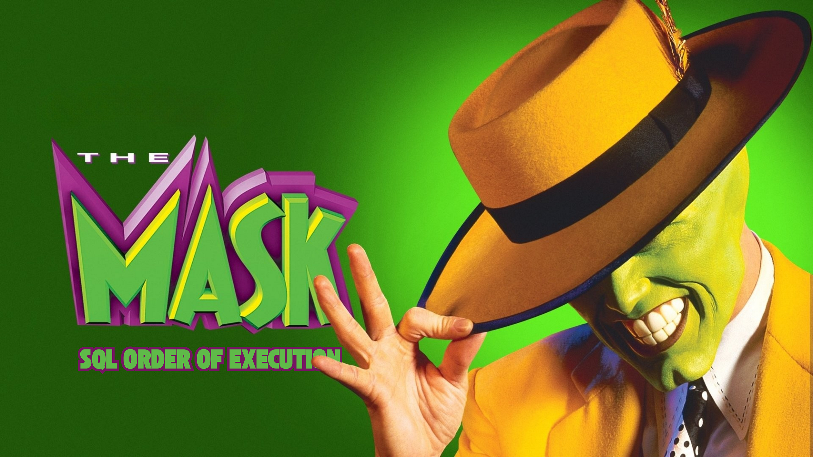 SQL Order of Execution: The Mask Mnemonic