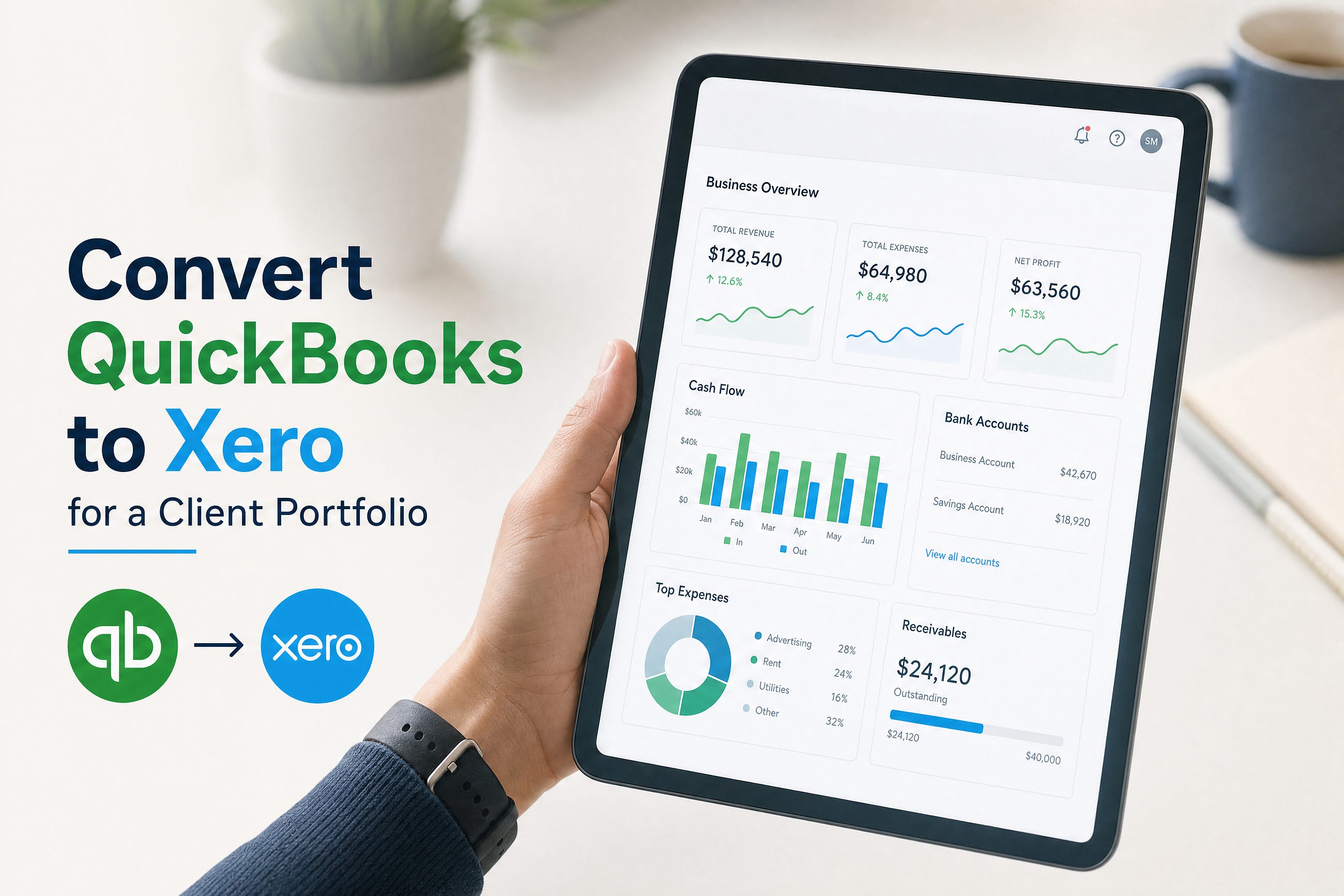 How to Convert QuickBooks to Xero for an Entire Client Portfolio