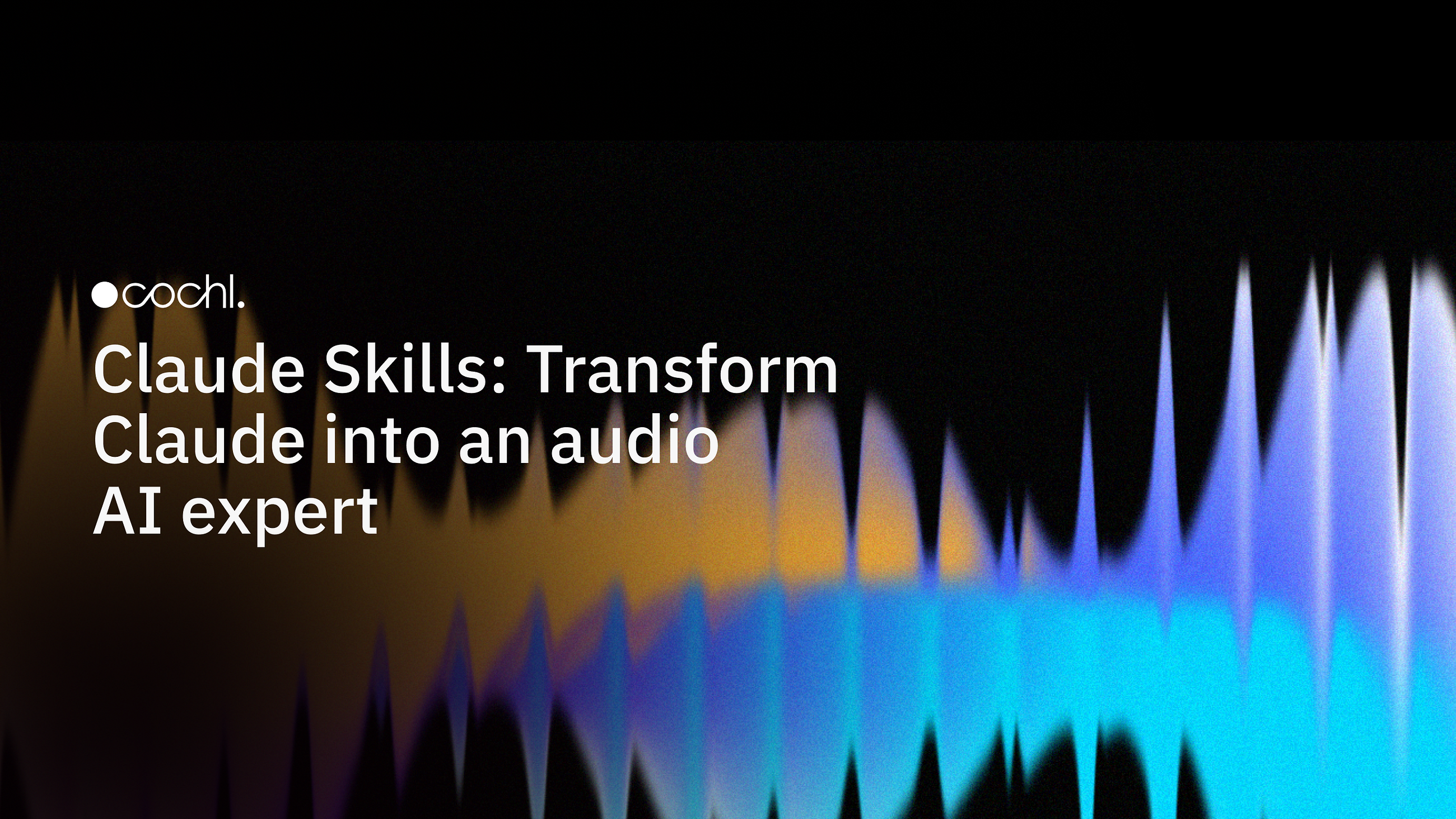 Claude Skills: Transform Claude into an audio AI expert.