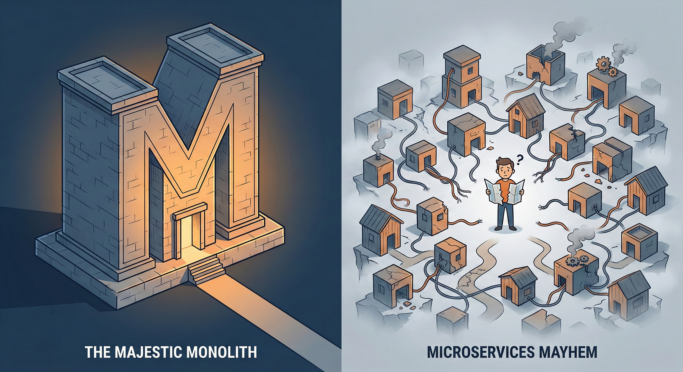 Stop Copying Netflix: Why Microservices Are the Wrong Choice for Your Startup