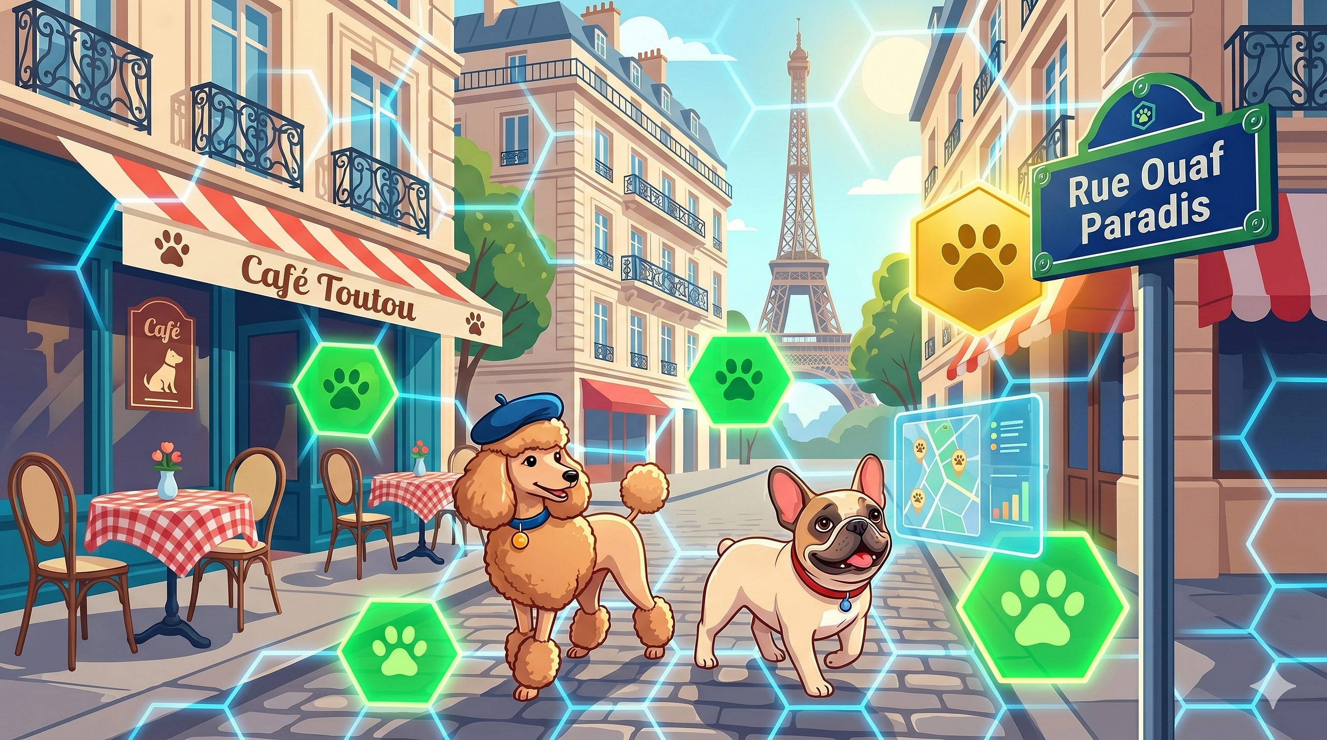 Paris Has 67 “Woof-Paradises” and I Used BigQuery to Find Every Single One.