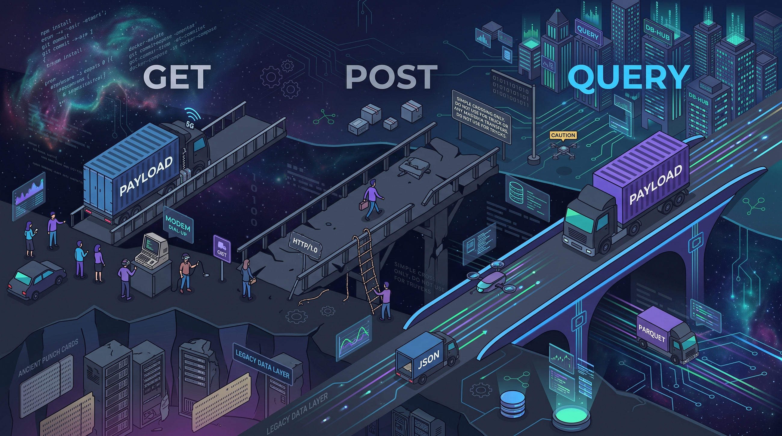 RFC 10008 – HTTP QUERY: o método que resolve o problema que você vem contornando com POST há anos