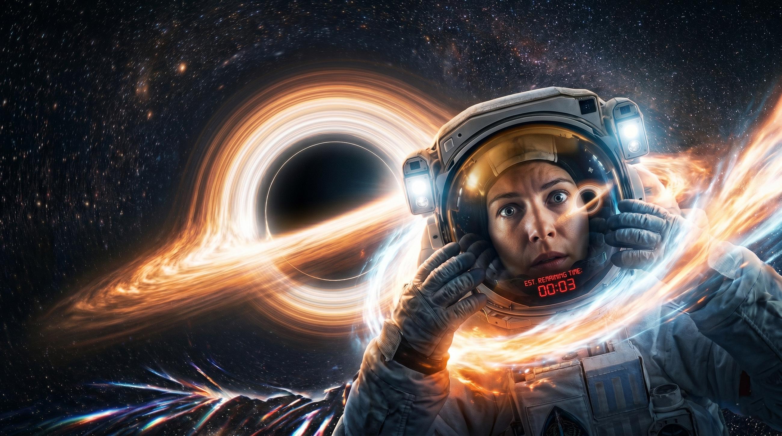 Could You Survive Inside a Black Hole for Even a Moment-