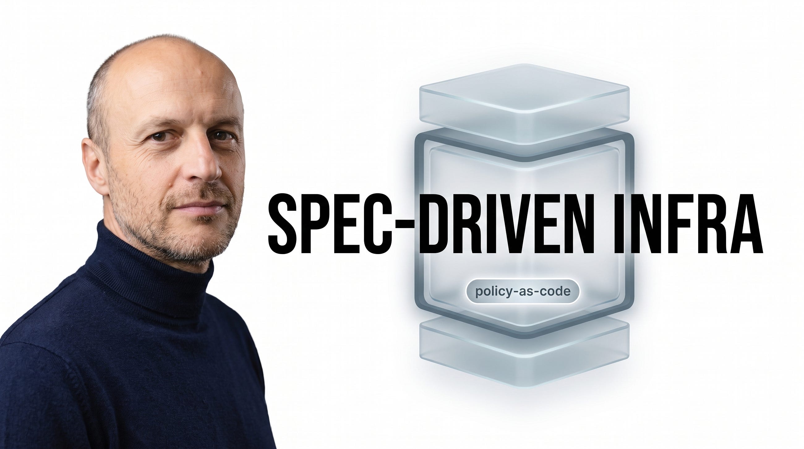 Spec-Driven Development for Infrastructure as Code — Three Layers and Policy-as-Code