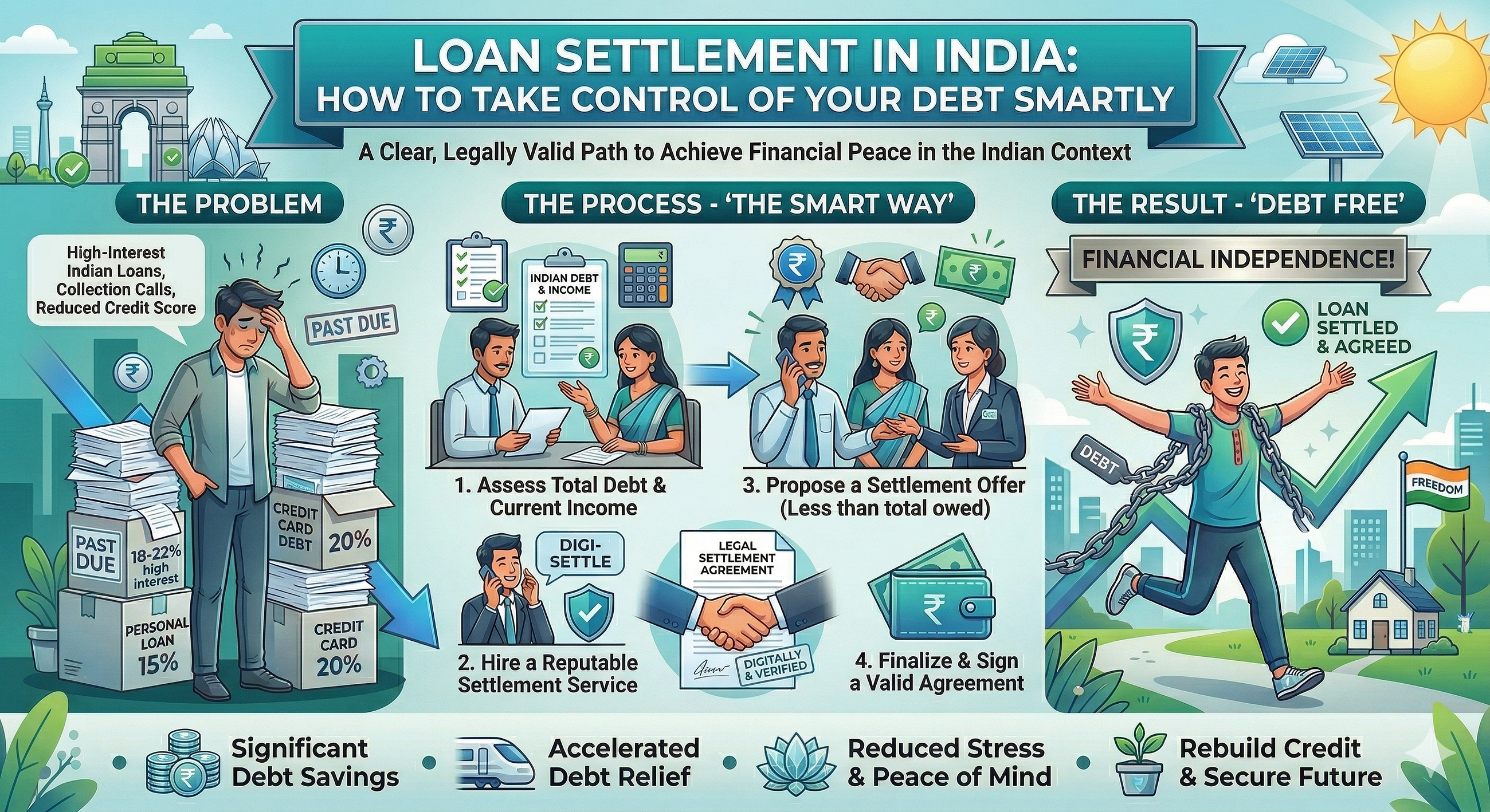Loan Settlement in India: Reduce Debt & Regain Financial Control