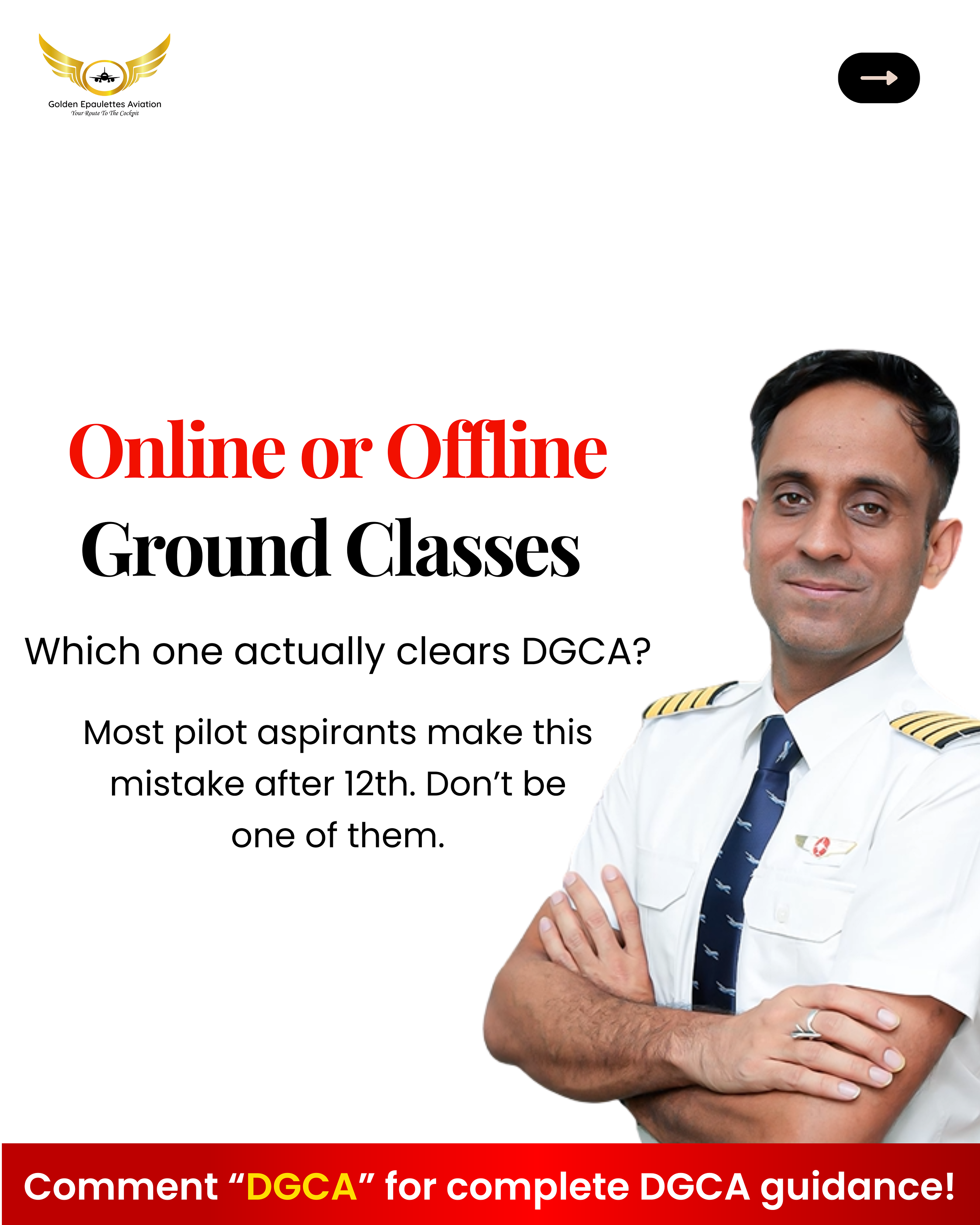 Online or Offline Ground Classes this one decision can decide your DGC Online or Offline Ground Classes this one decision can decide your DGC