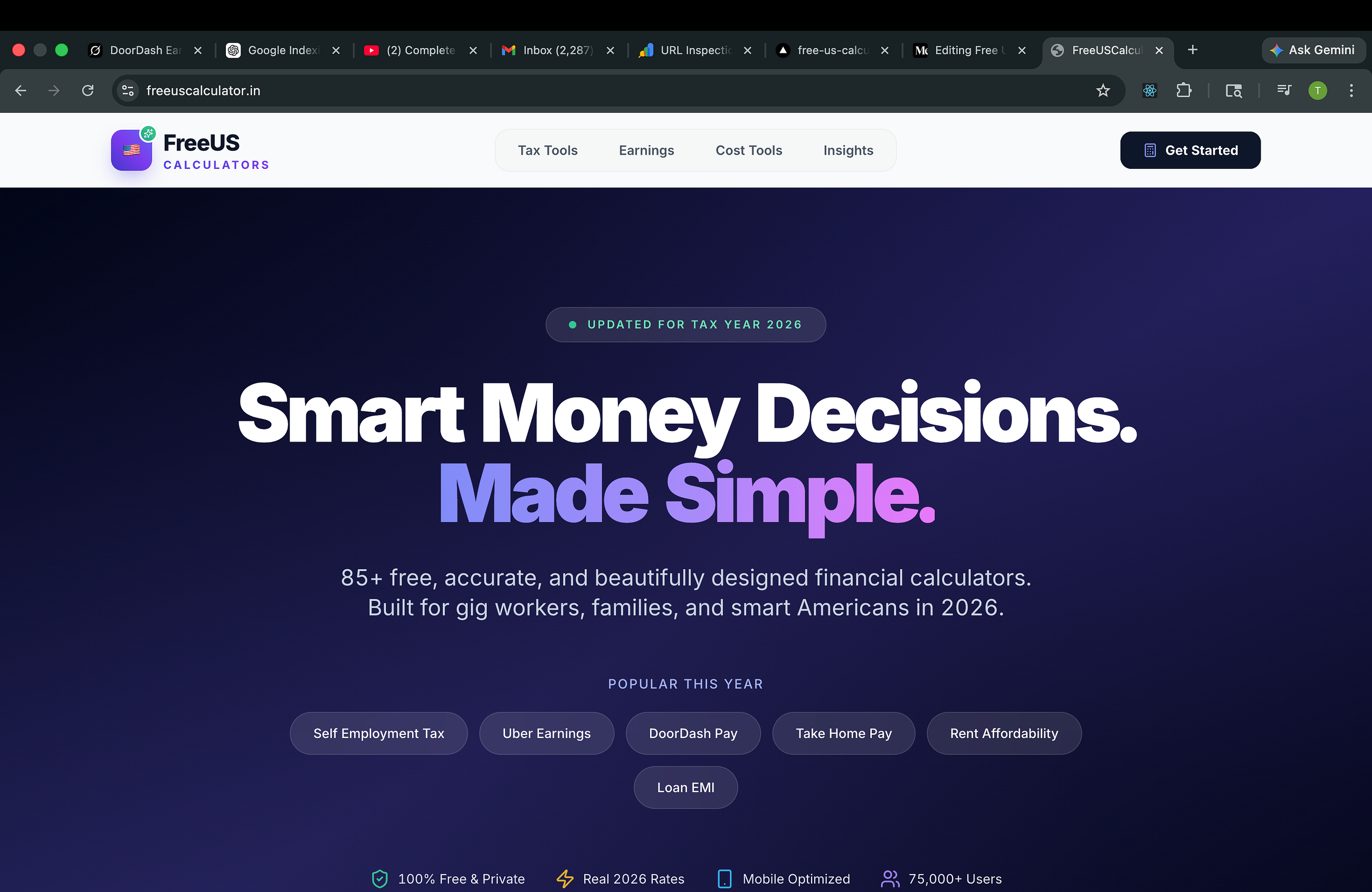 Free US Calculator Tool (2026) — Simple & Fast