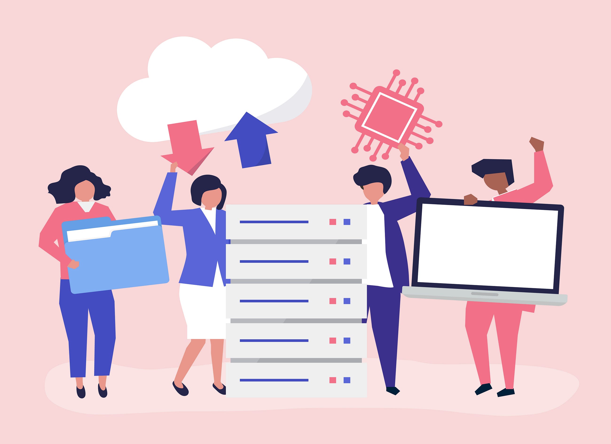 What is the difference between structured, semi-structured, and unstructured data?