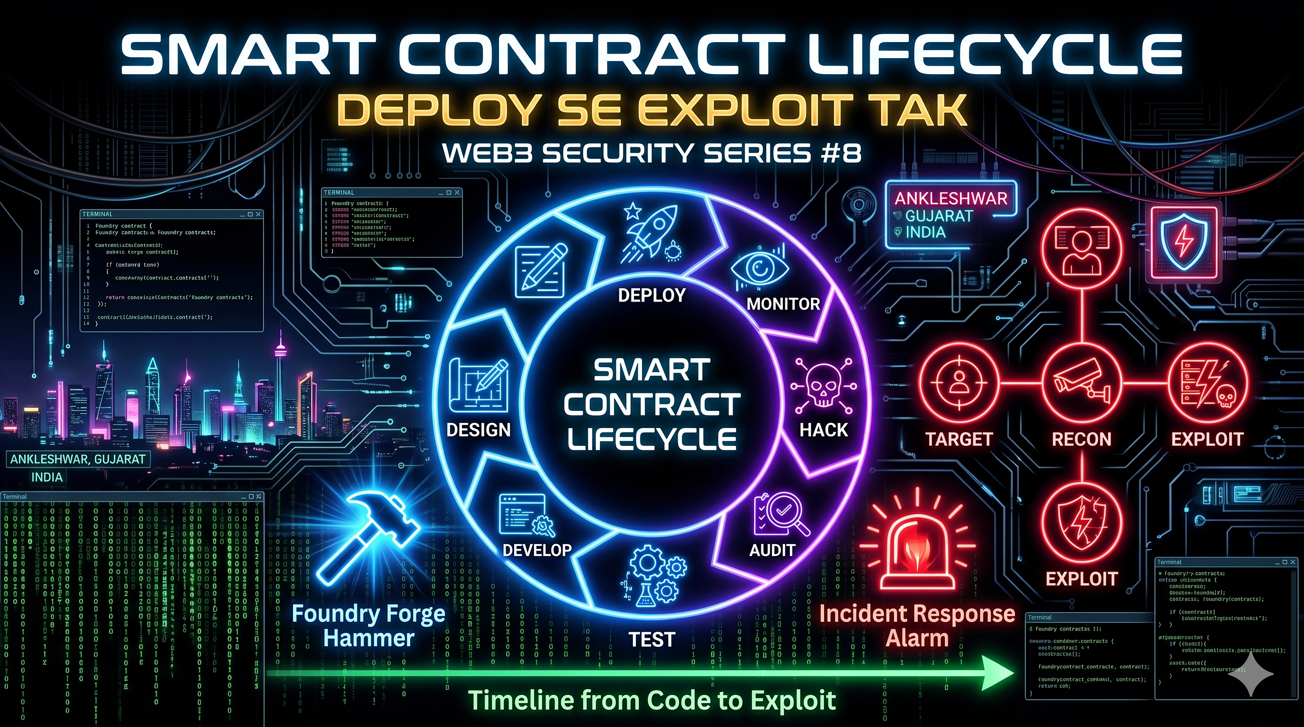 Smart Contract Lifecycle Deploy se Exploit Tak