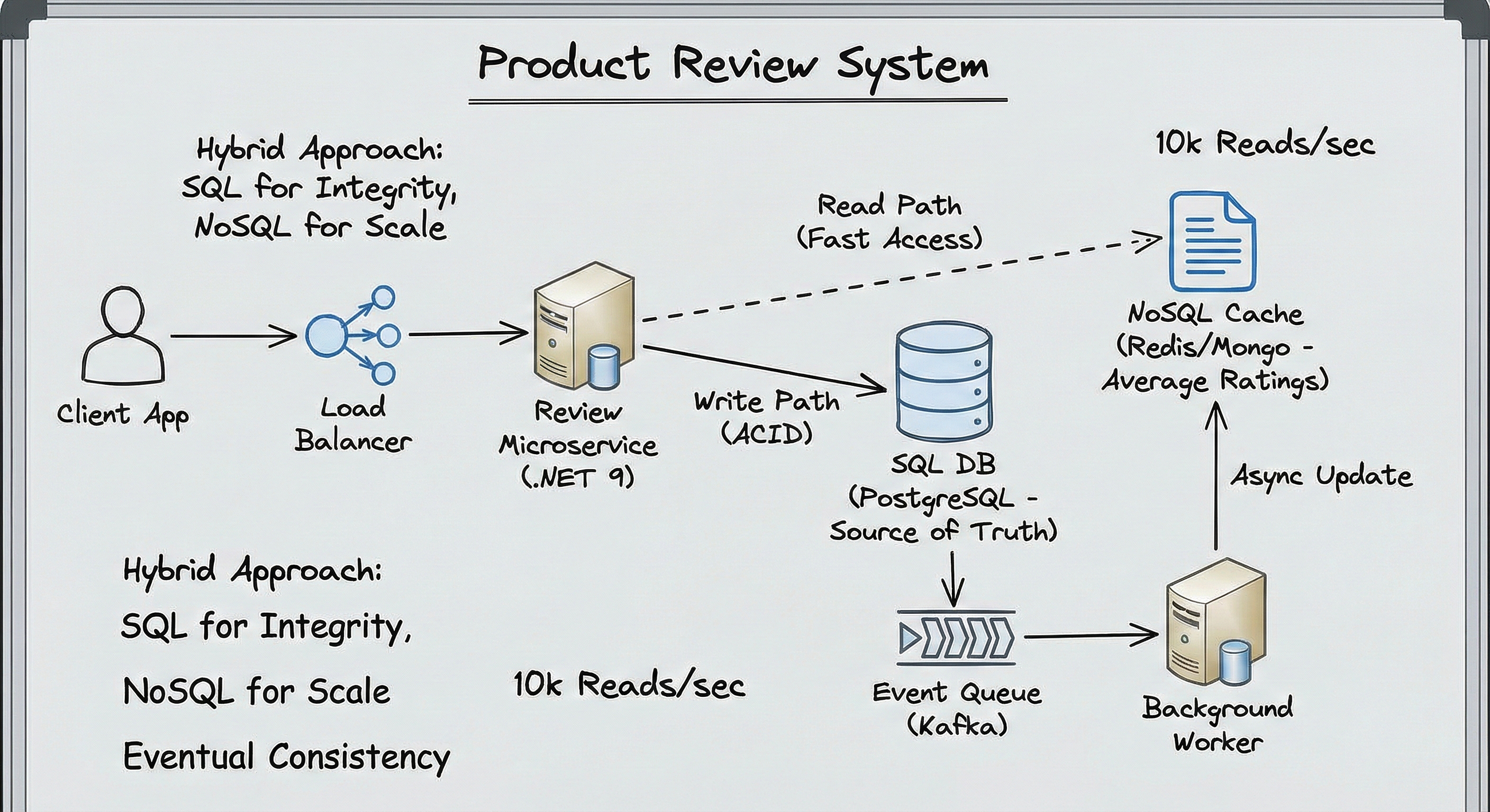 The Database Design Challenge: SQL or NoSQL for a Product Review System?