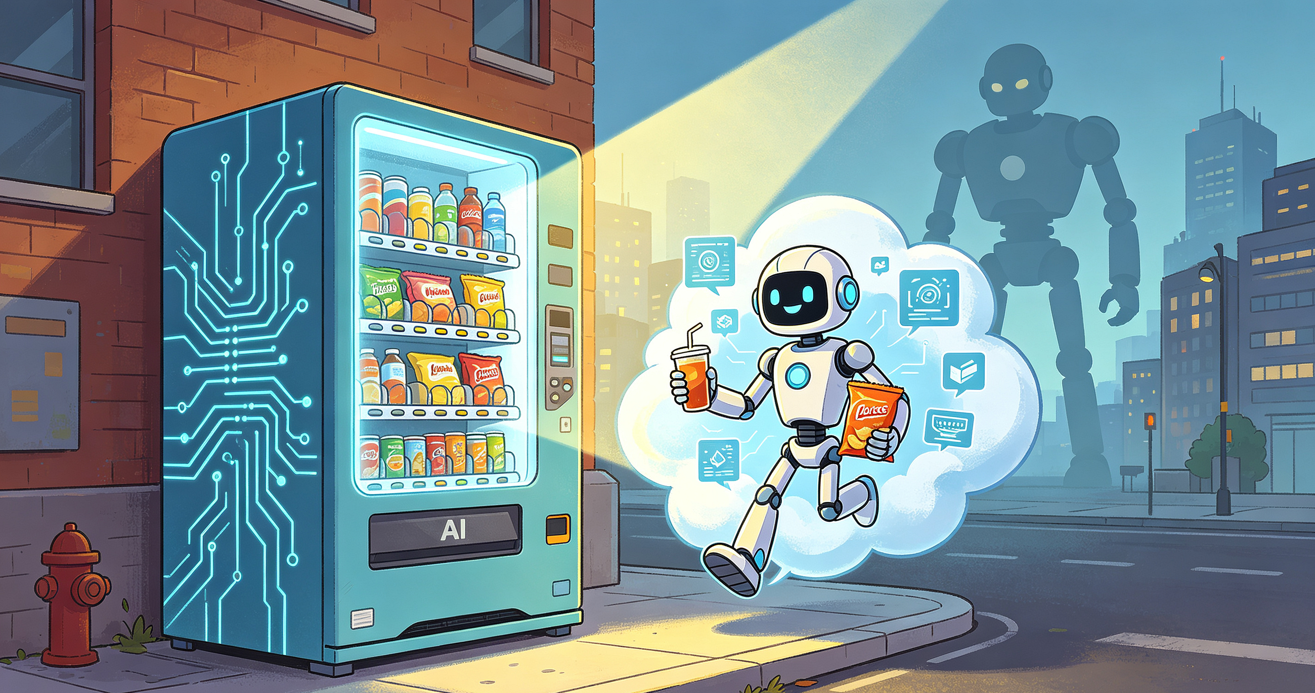 AI Didn’t Take Over the World. It Just Joined the Vending Business
