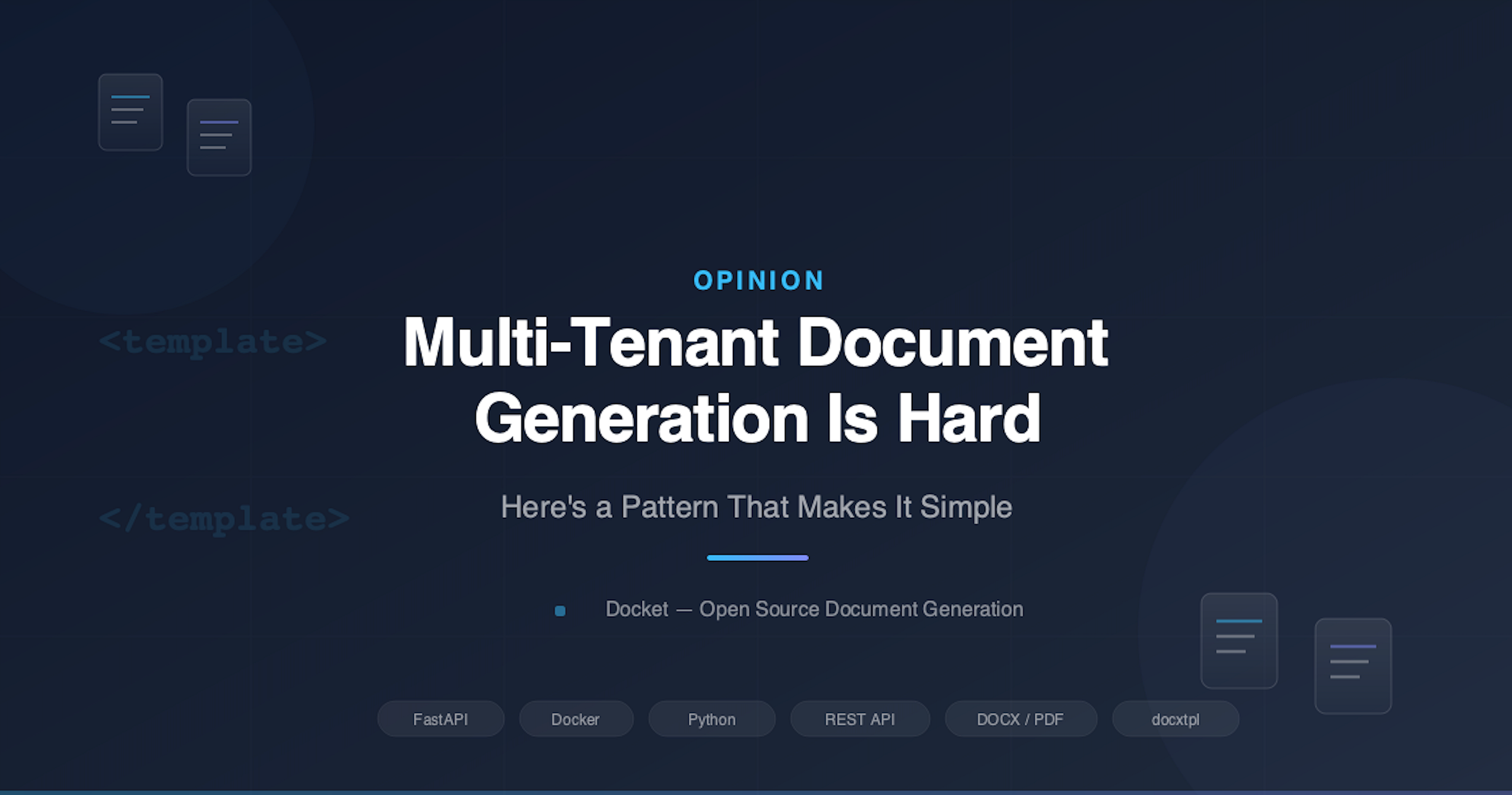How we stopped writing code for every client’s PDF layout