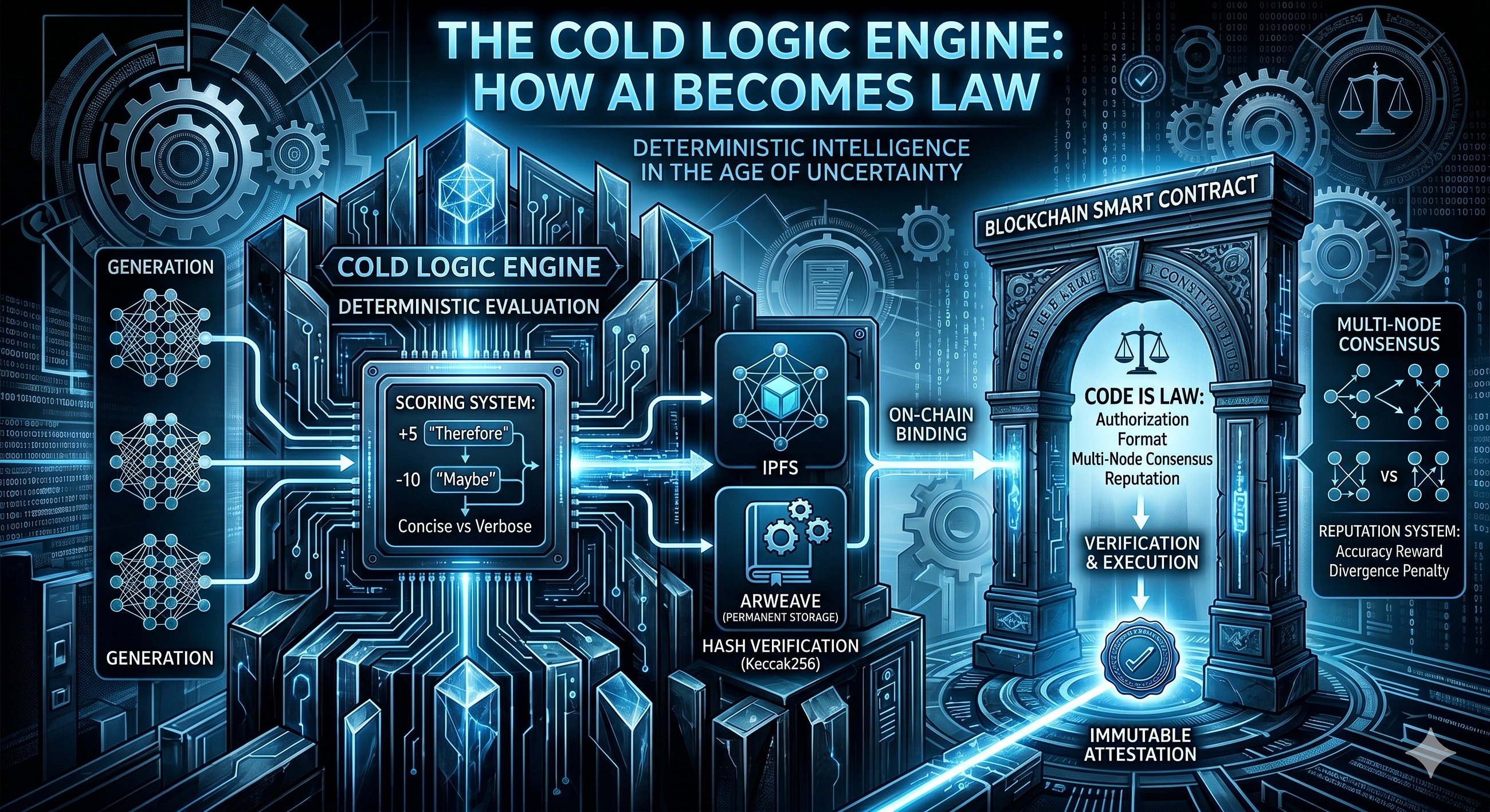 The Cold Logic Engine: How AI Becomes Law