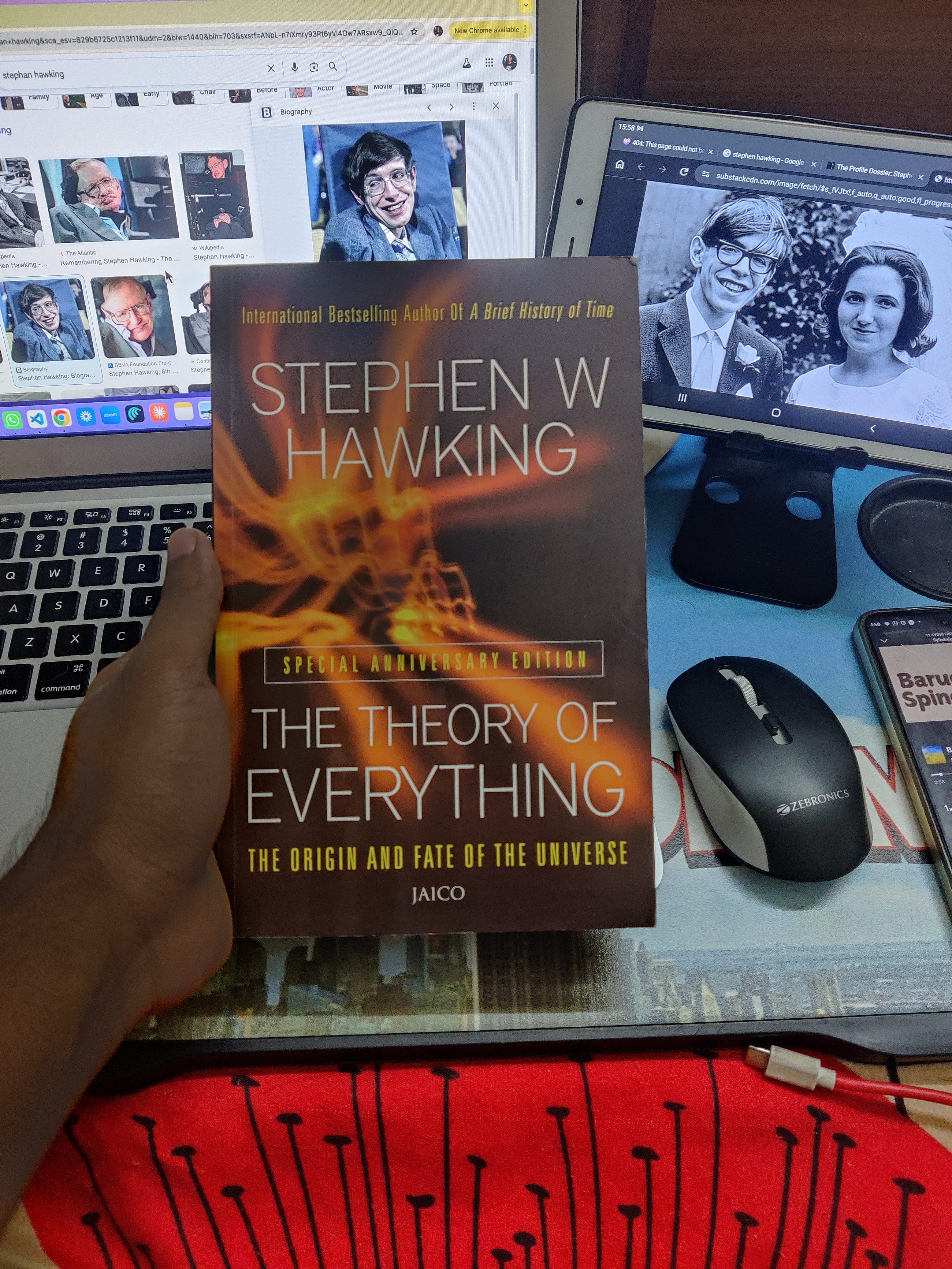 The theory of everything by Stephe nhawking