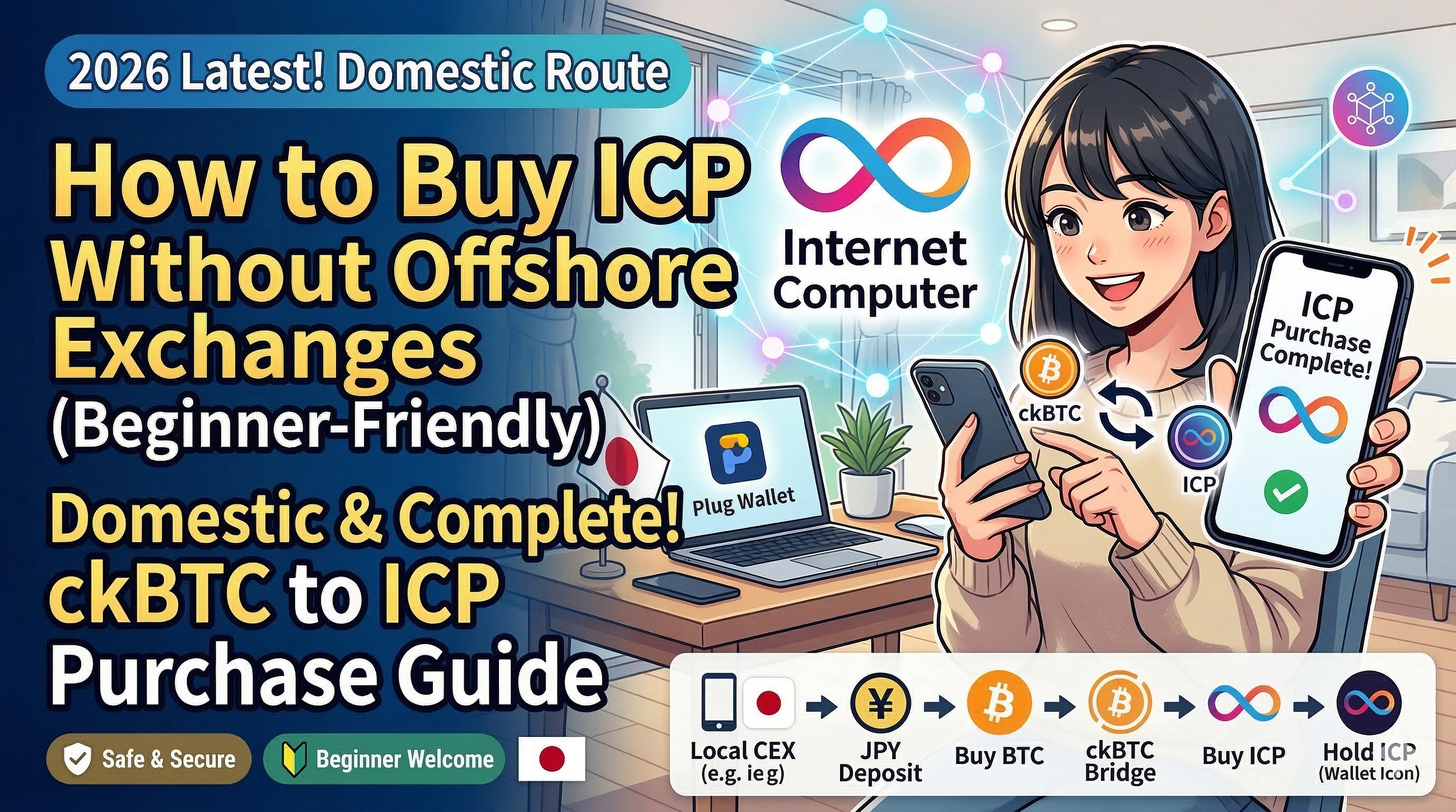 2026 Gold Standard: How to Buy ICP Without Offshore Exchanges (Beginner-Friendly)