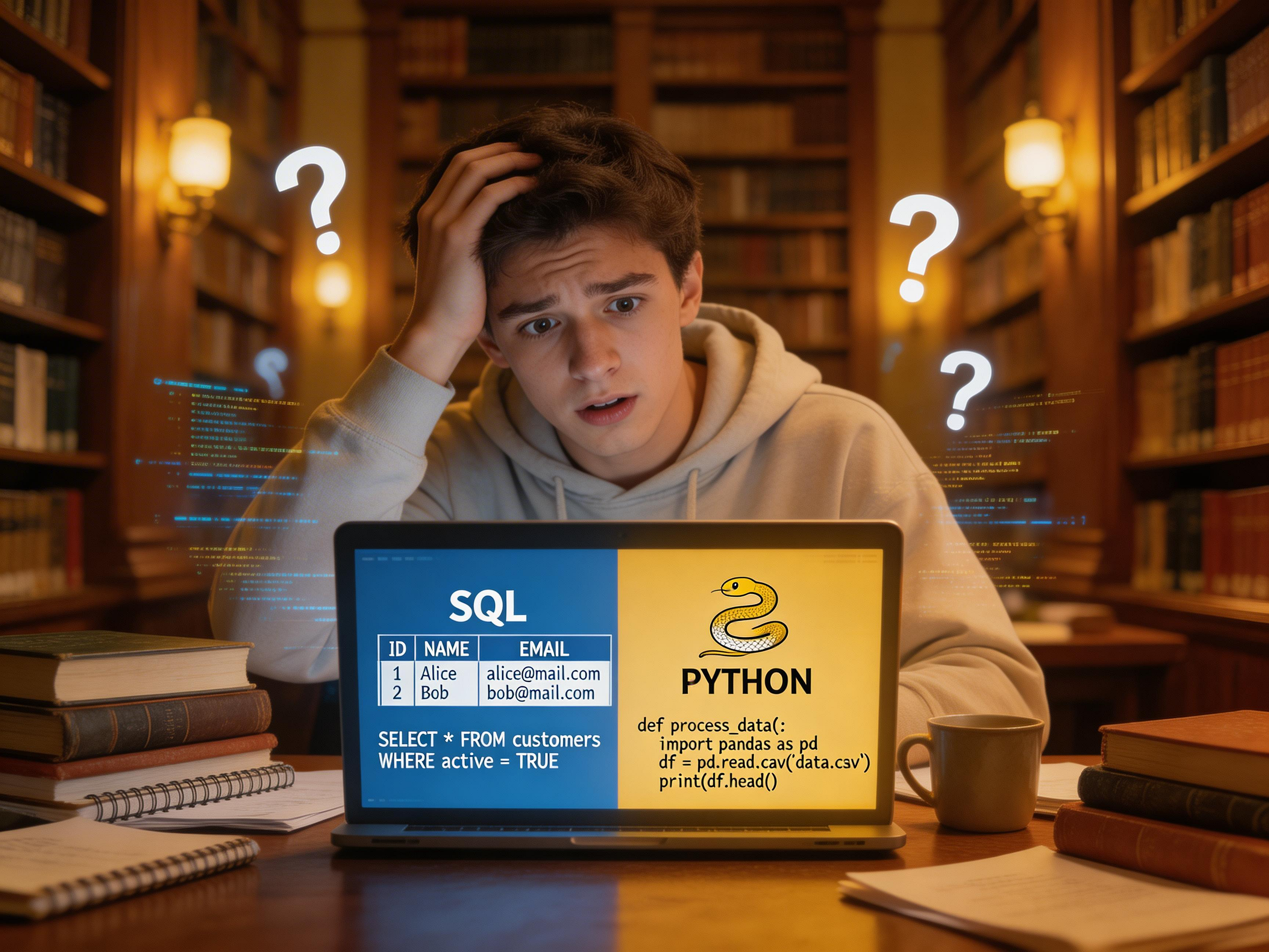 SQL vs Python: Which Should Data Freshers Learn First? (An Honest Answer)