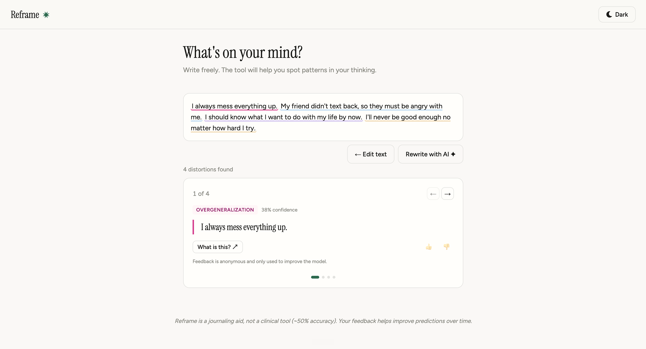 How I turned therapy concepts into a machine learning model