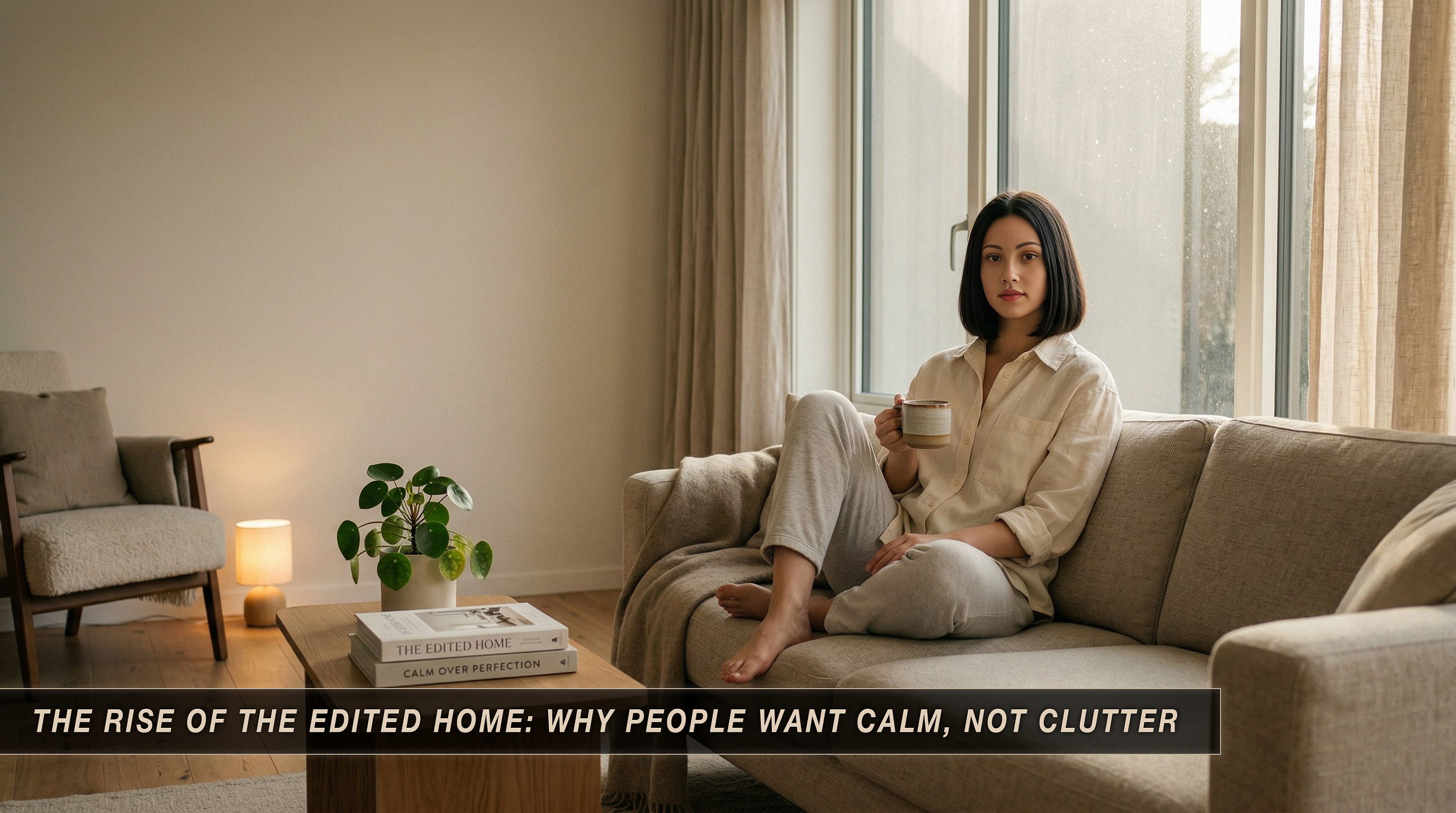 The Rise of the Edited Home: Why People Want Calm, Not Clutter
